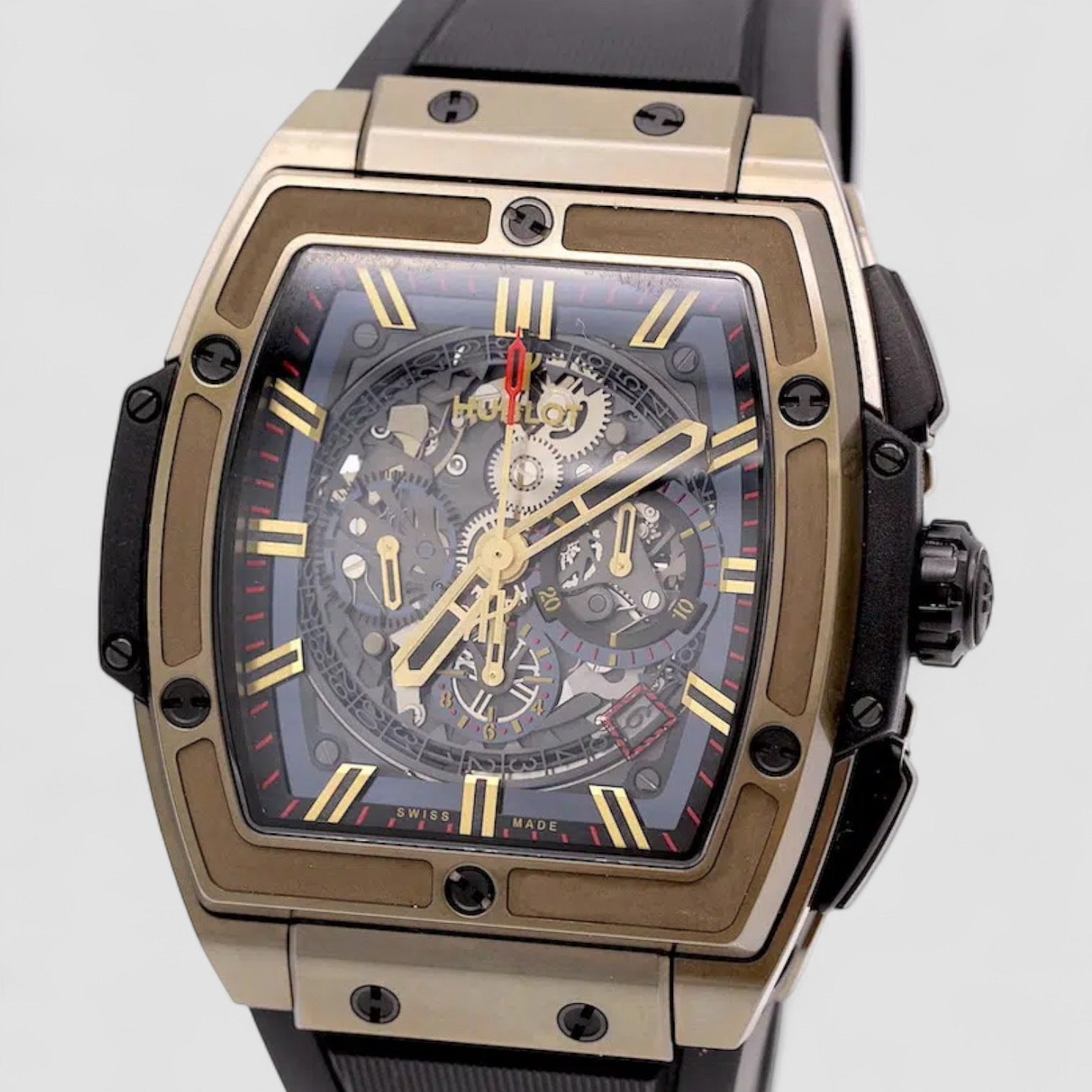 Shaped Spirit of Big Bang Chronograph Full Magic Gold 45mm