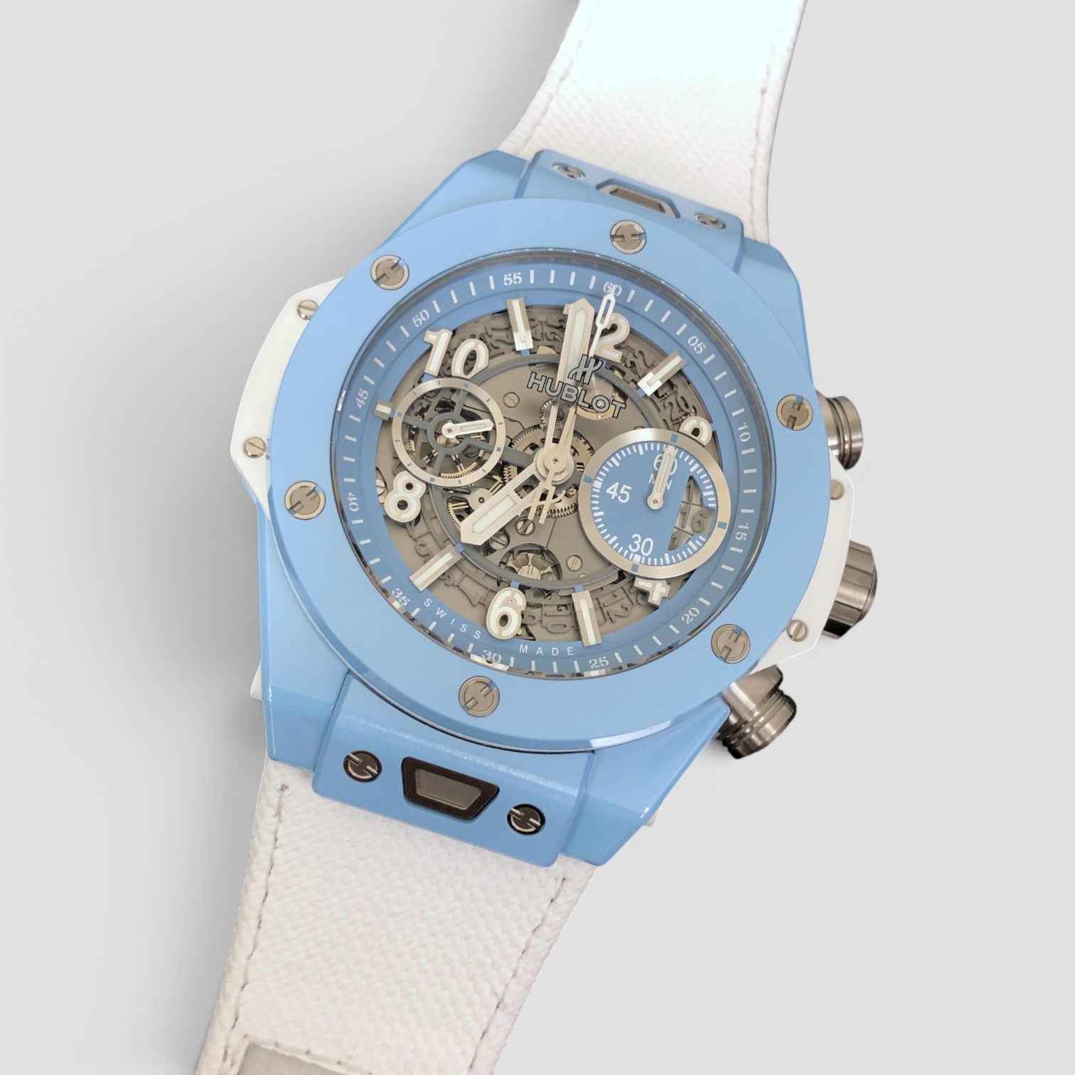 Big Bang Unico Sky Blue Dial 45mm