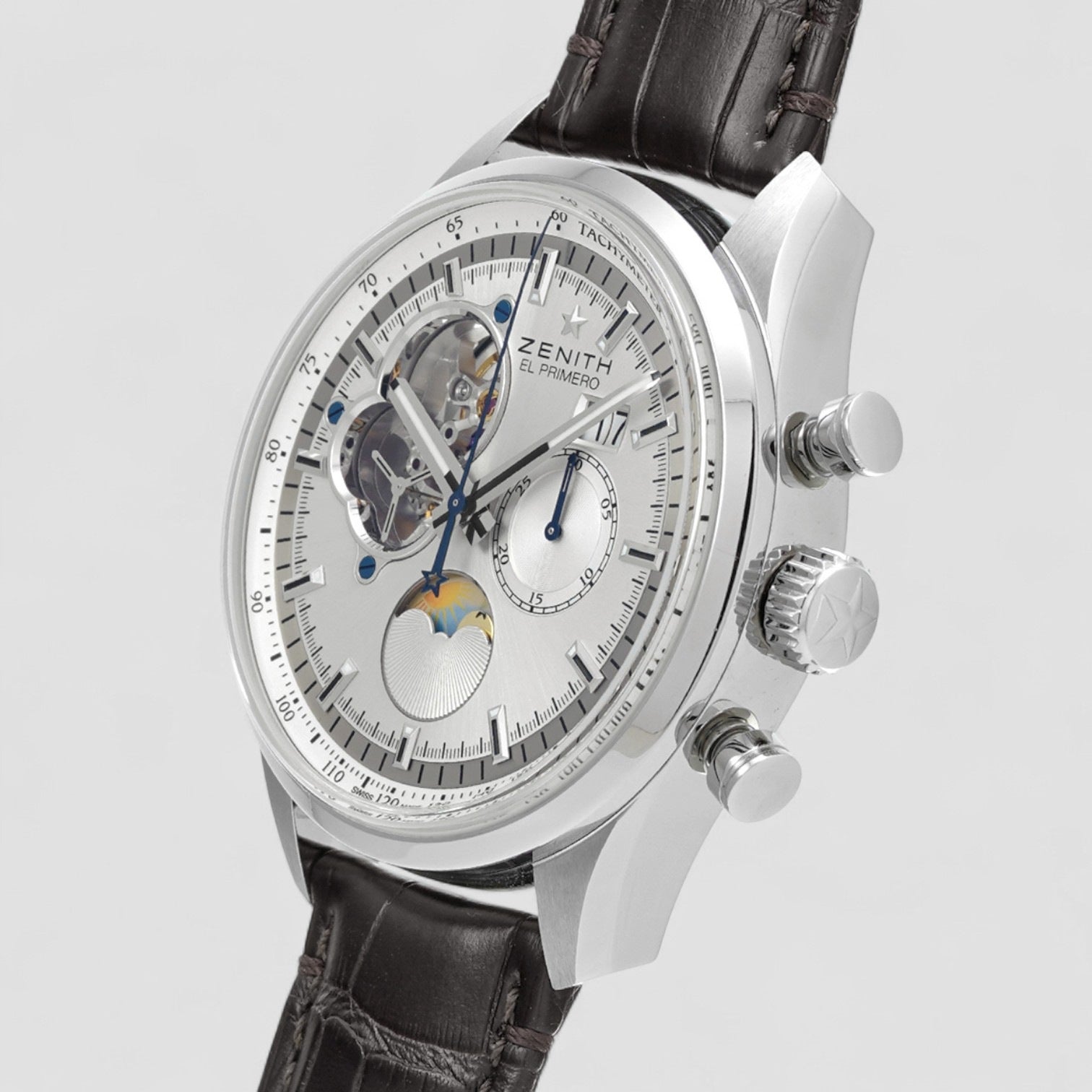 El Primero Chronomaster Open Grande Date SS / Leather