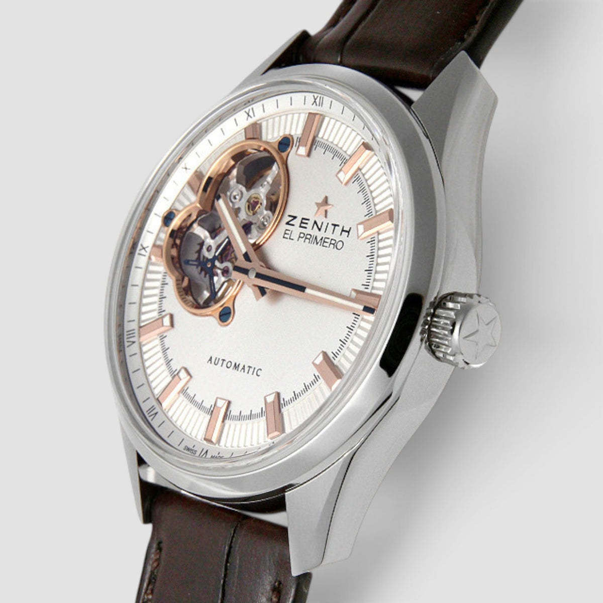 El Primero Synopsis Automatic Open-Heart Silver Dial