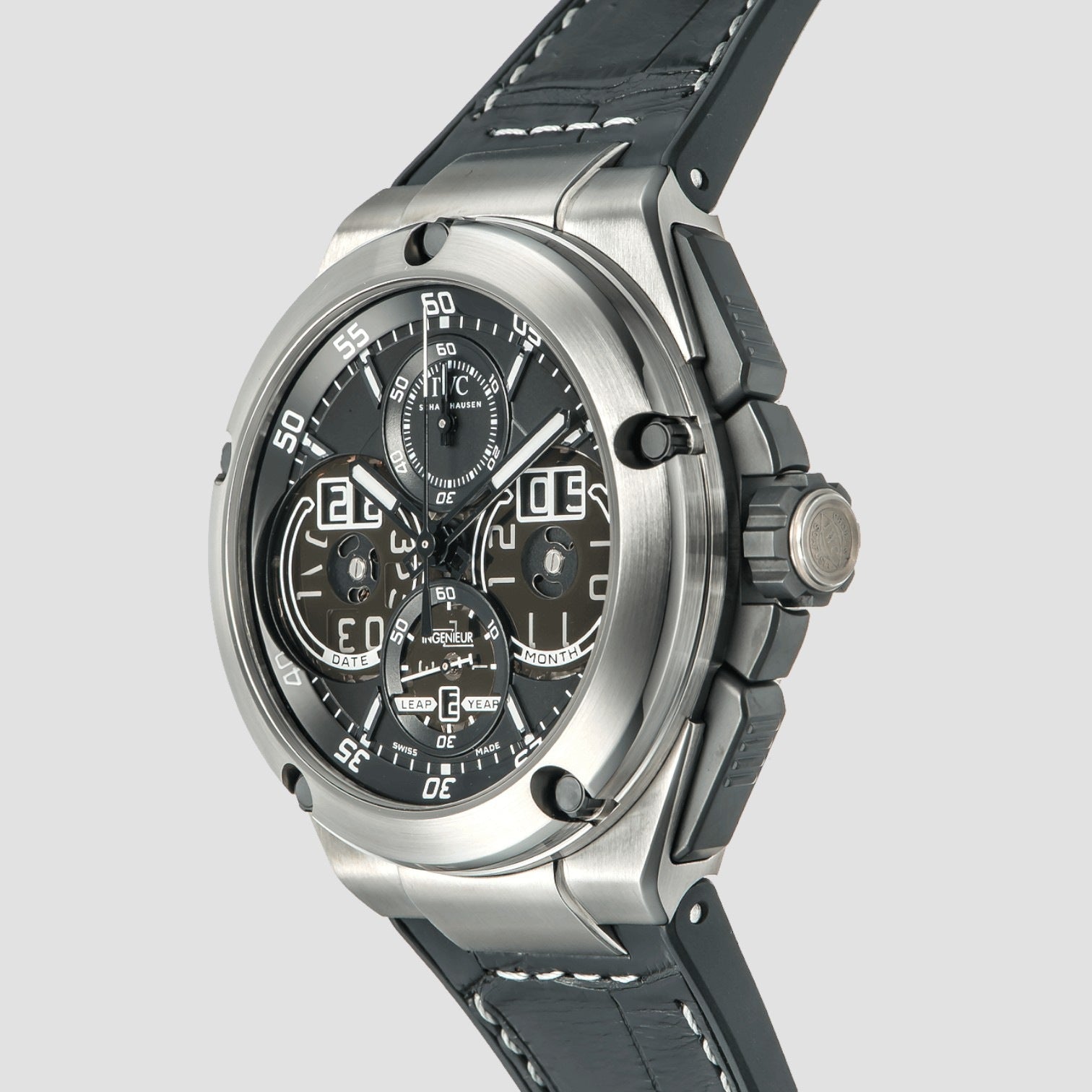 INGENIEUR PERPETUAL CALENDAR DIGITAL DATE-MONTH MEN'S WATCH 46MM