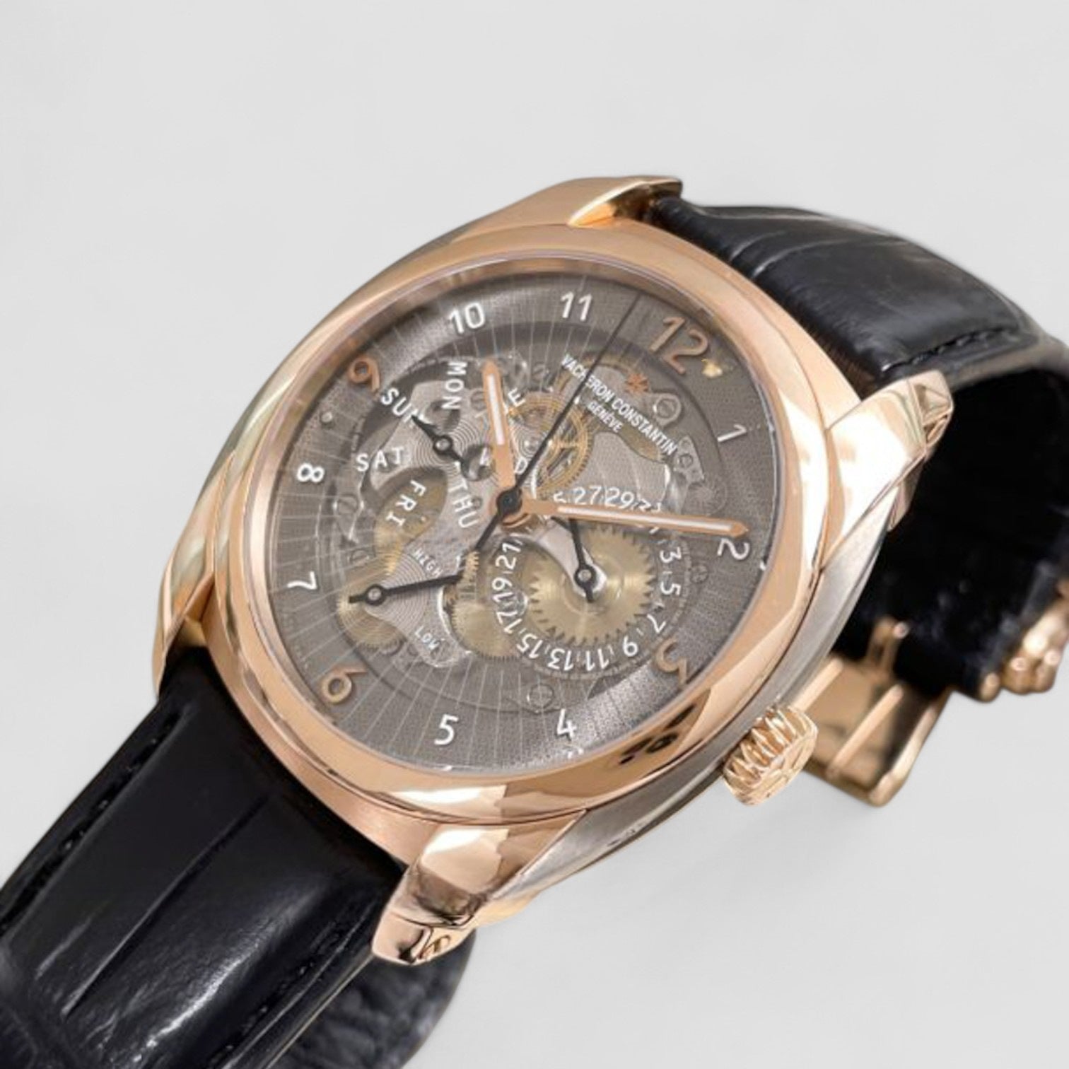 Quai de L'Ile Day Date & Power Reserve Mens Watch