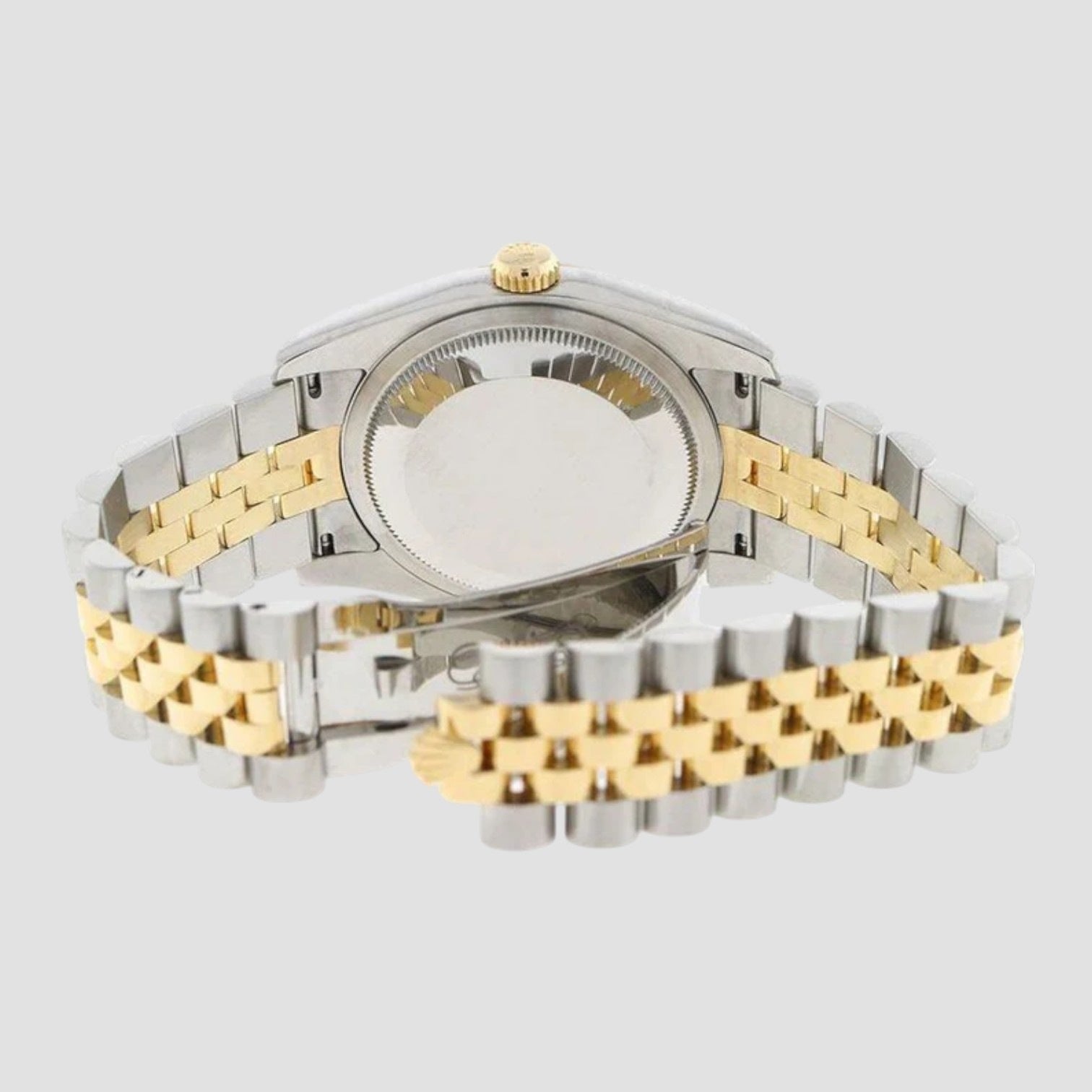 Datejust 31 Steel Yellow Gold Green Dial