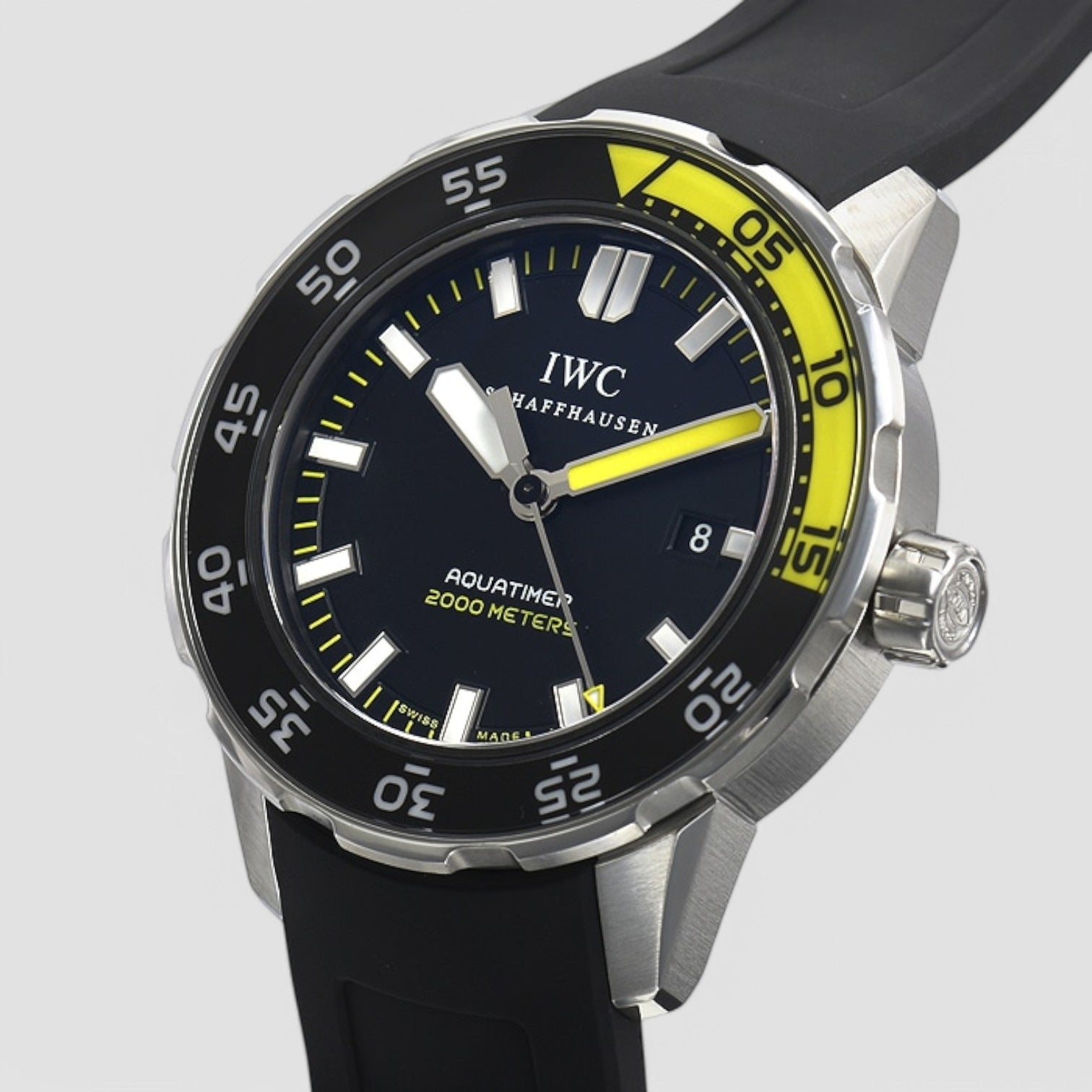 Aquatimer 2000 Black Dial SS / Rubber