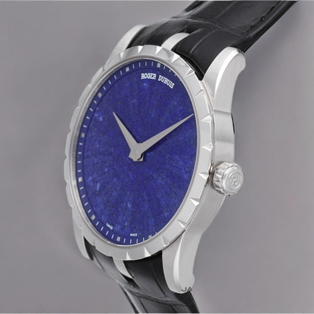 Excalibur 42 Automatic Lapis Lazuli 18k White Gold