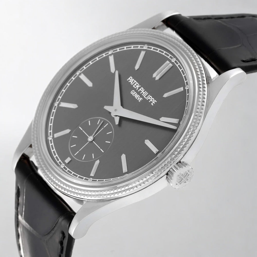 Calatrava Manuelle or Blanc Montre Homme