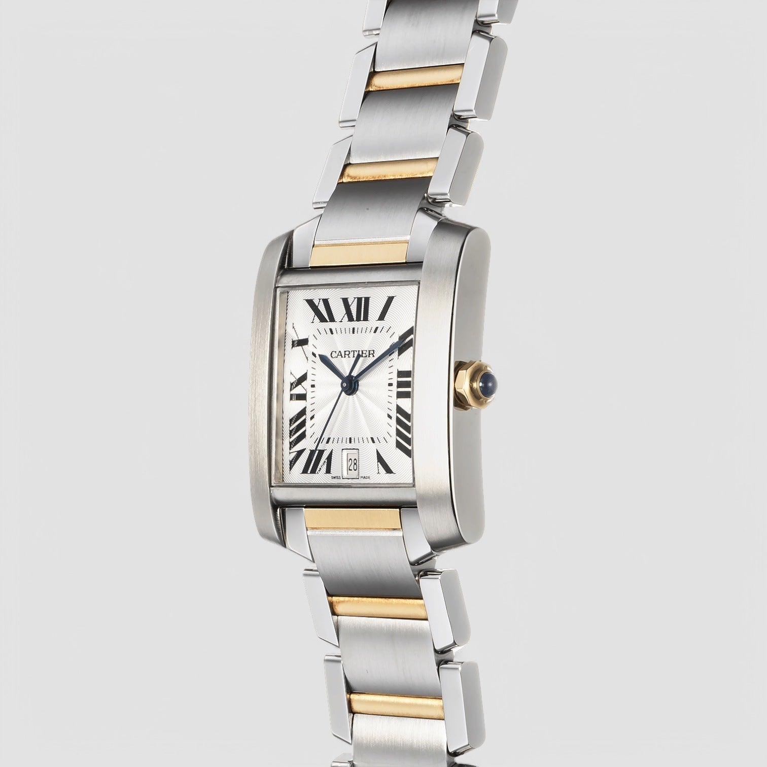 TANK FRANCAISE YELLOW GOLD AND STAINLESS STEEL AUTOMATIC