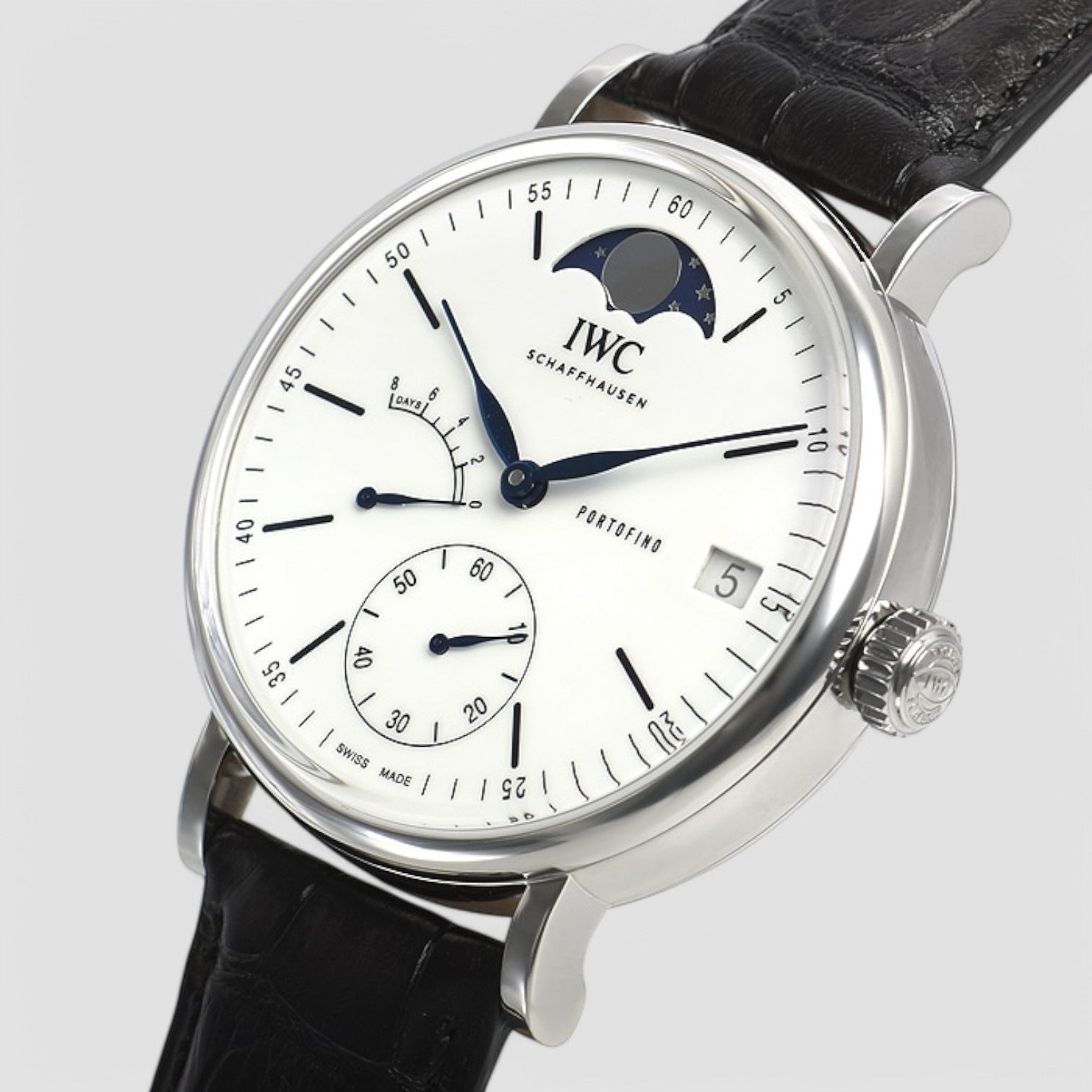 Portofino Hand Wound Eight Days "150 Years" Enamel Dial LIMITED EDITION