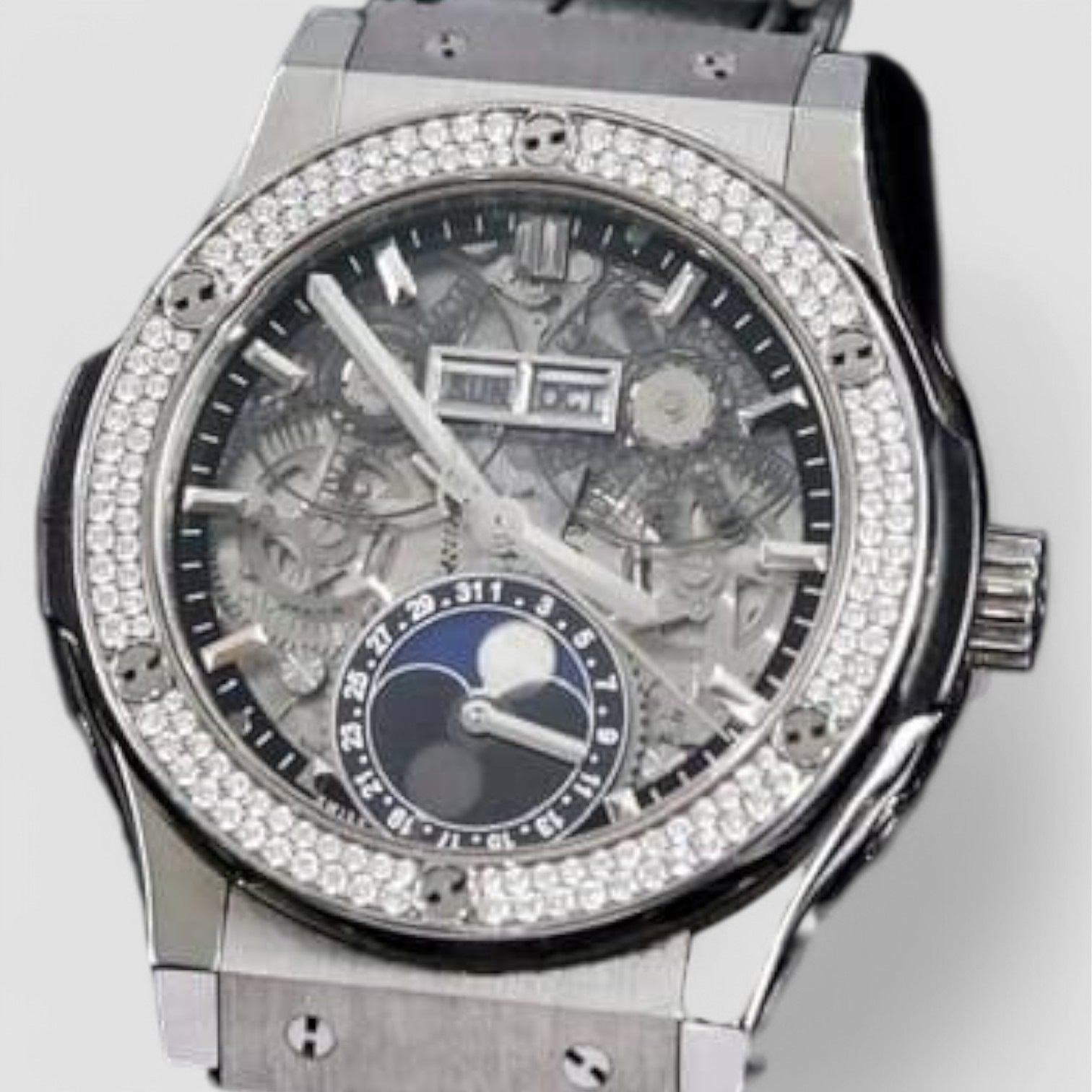 Classic Fusion Chronograph Aerofusion Titanium Diamonds 45mm