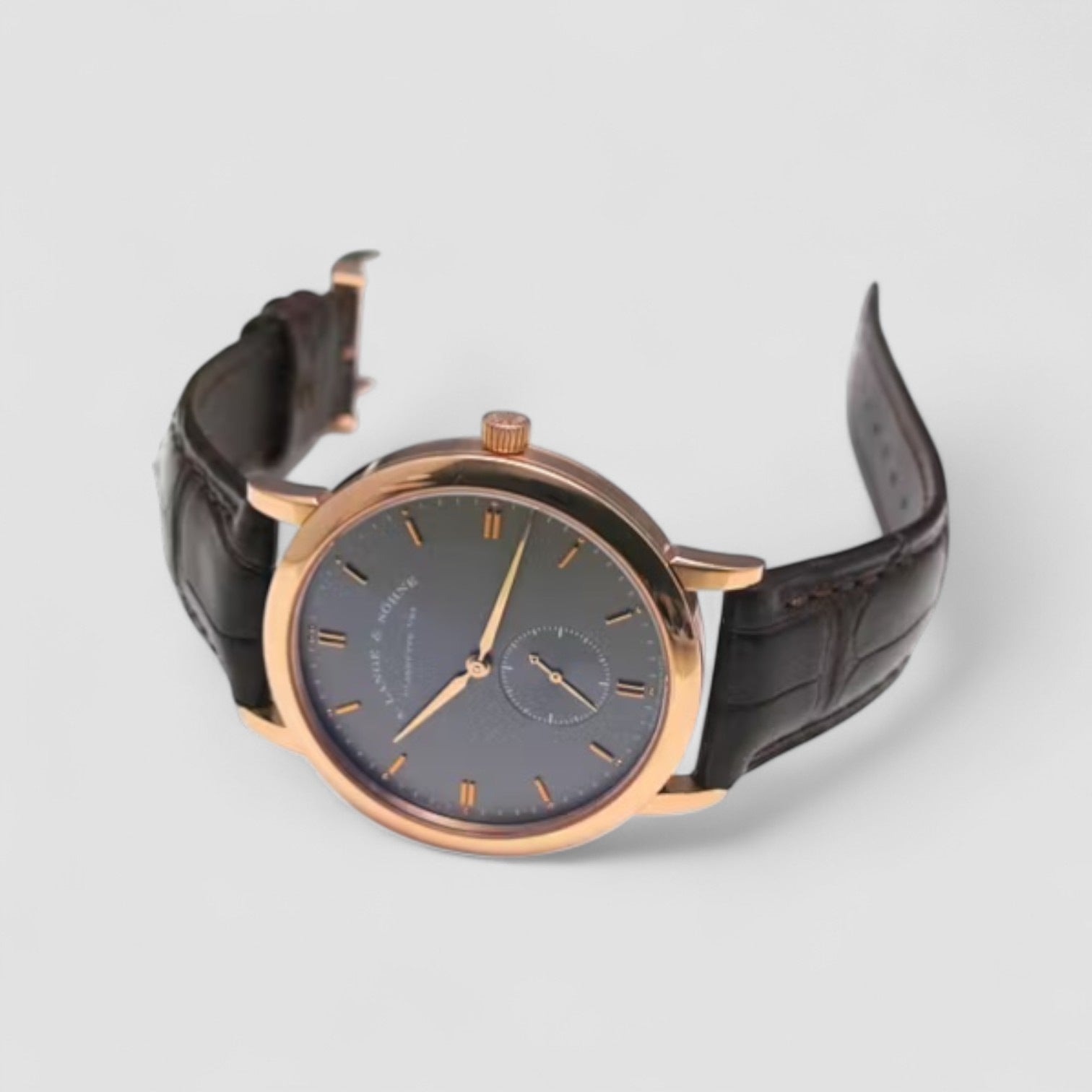 Saxonia Manual Wind 37mm Mens Watch
