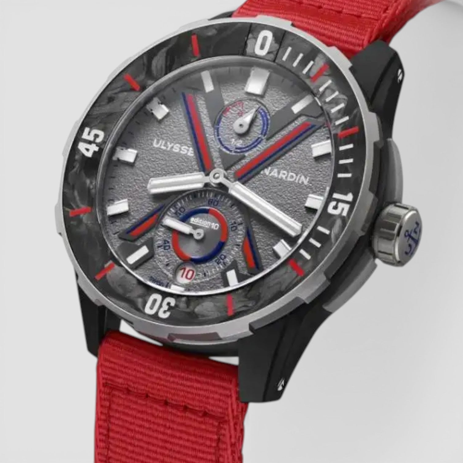 Diver 44mm Net Vendée Globe Carbonium Case