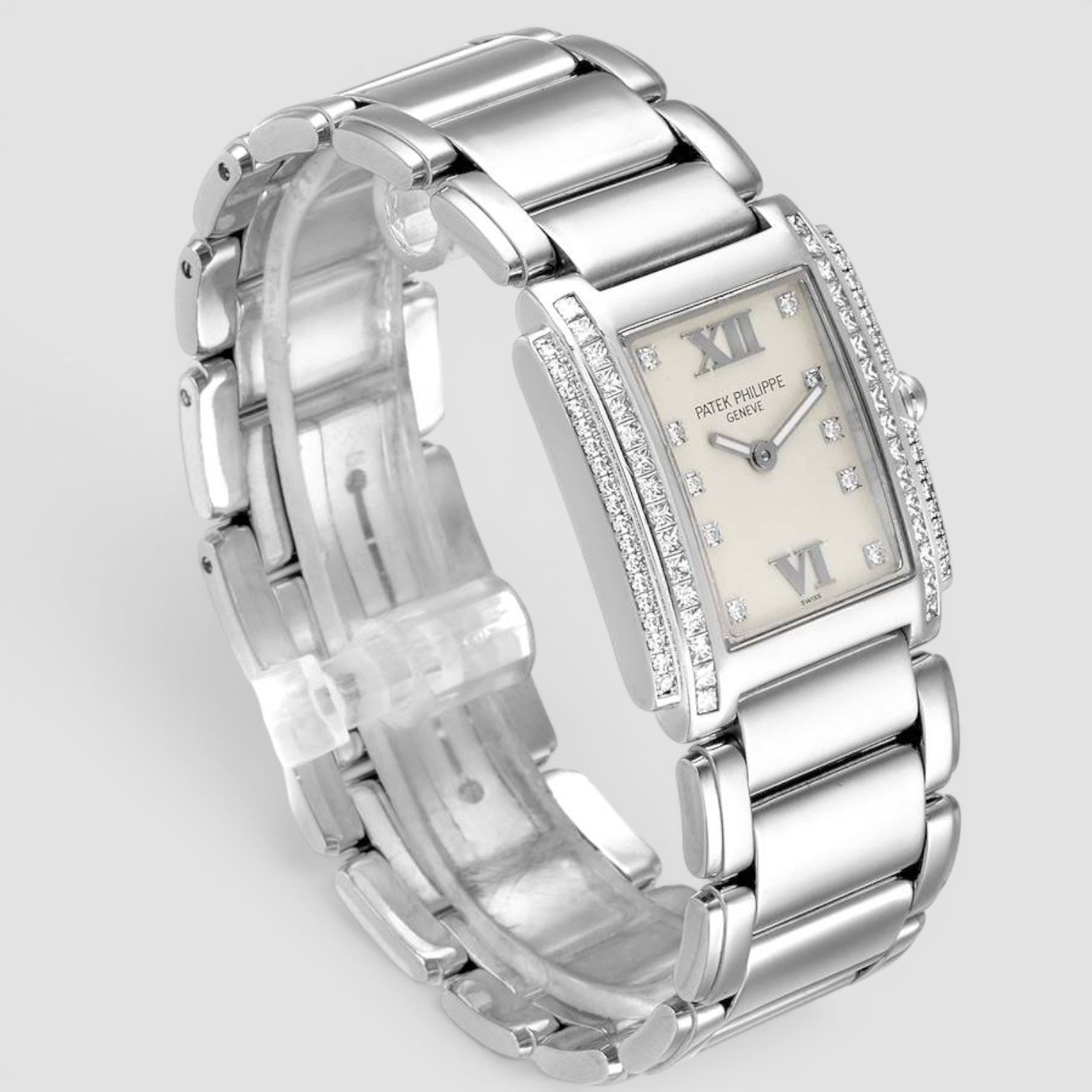 Twenty~4 White Gold Diamond Ladies Watch