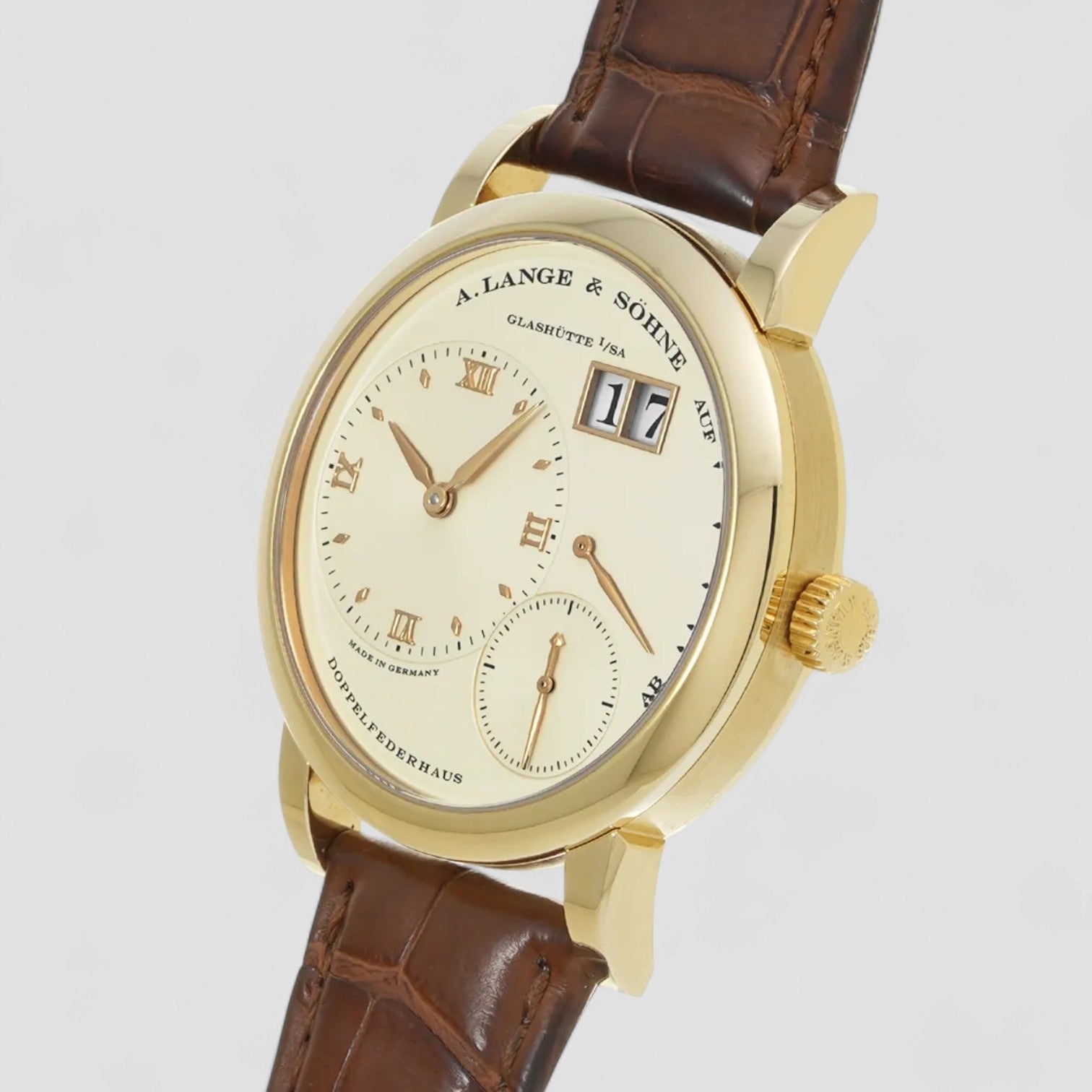 Lange 1 Yellow Gold Champagne Dial