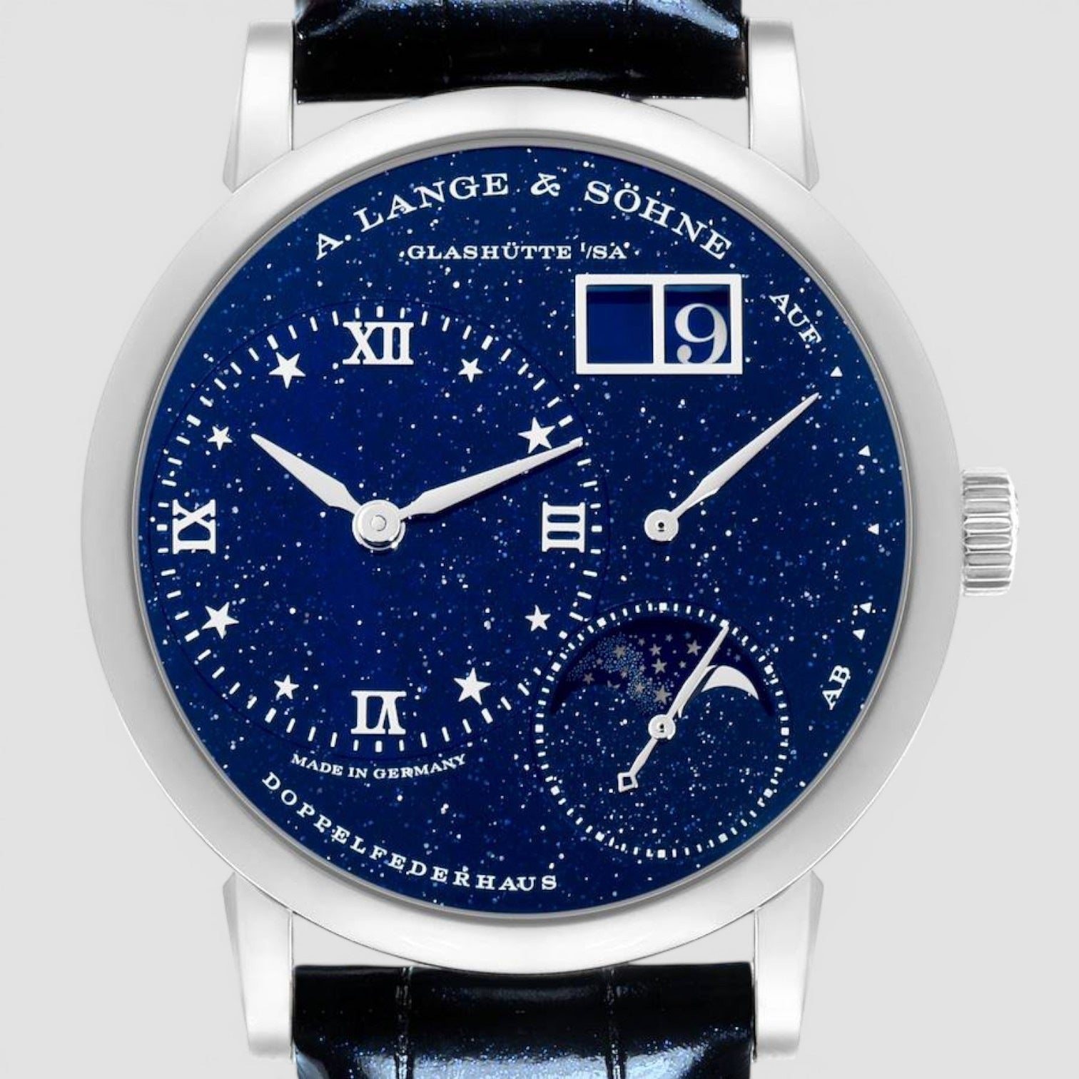 Little Lange 1 Moon Phase Gold Flux