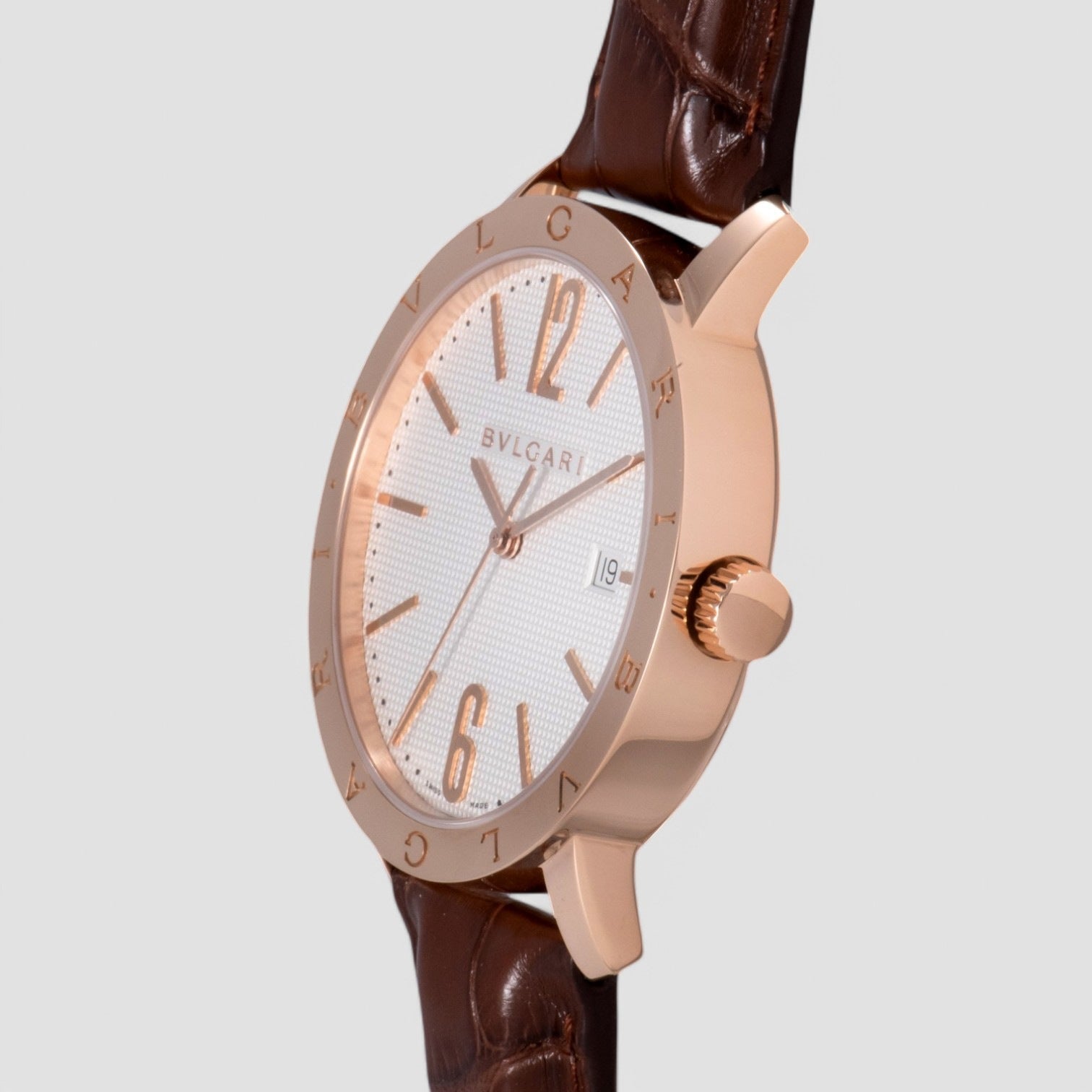 Automatic White Dial Men's Watch