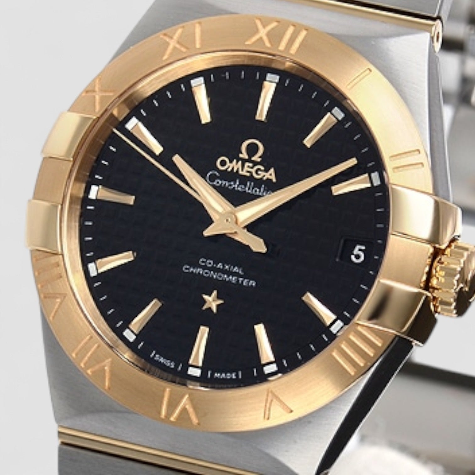Constellation Black Dial Men's Watch