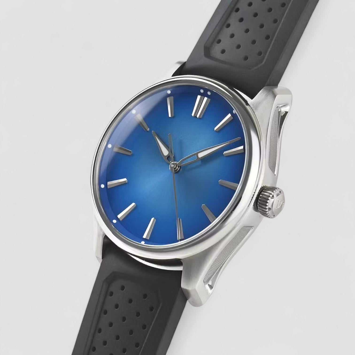Pioneer Center Seconds SS Arctic Blue Fume Dial