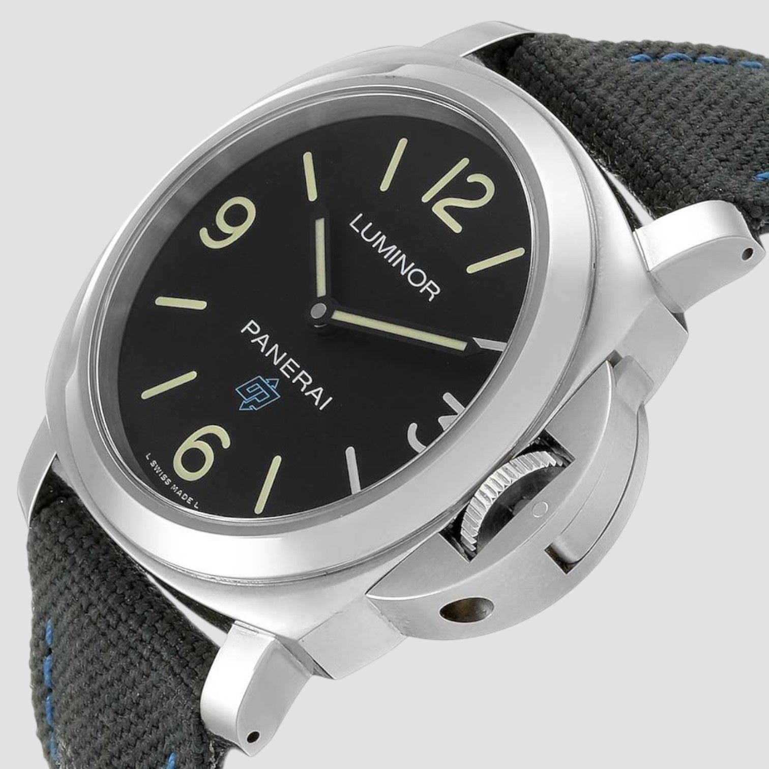Luminor Base Logo 44mm Steel Mens Watch