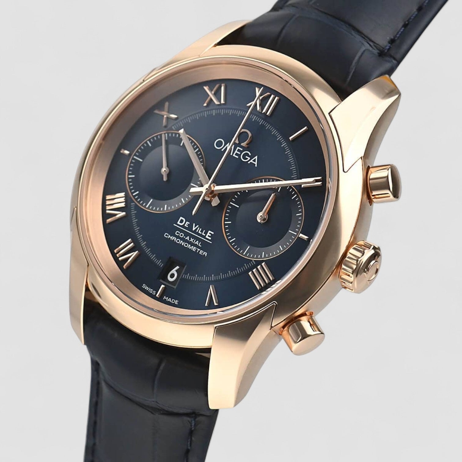 DE VILLE OMEGA CO-AXIAL CHRONOGRAPH 42 mm