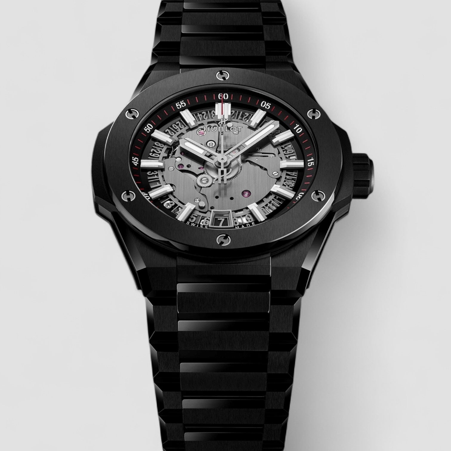 Big Bang Integrated Time Only Black Magic 44mm