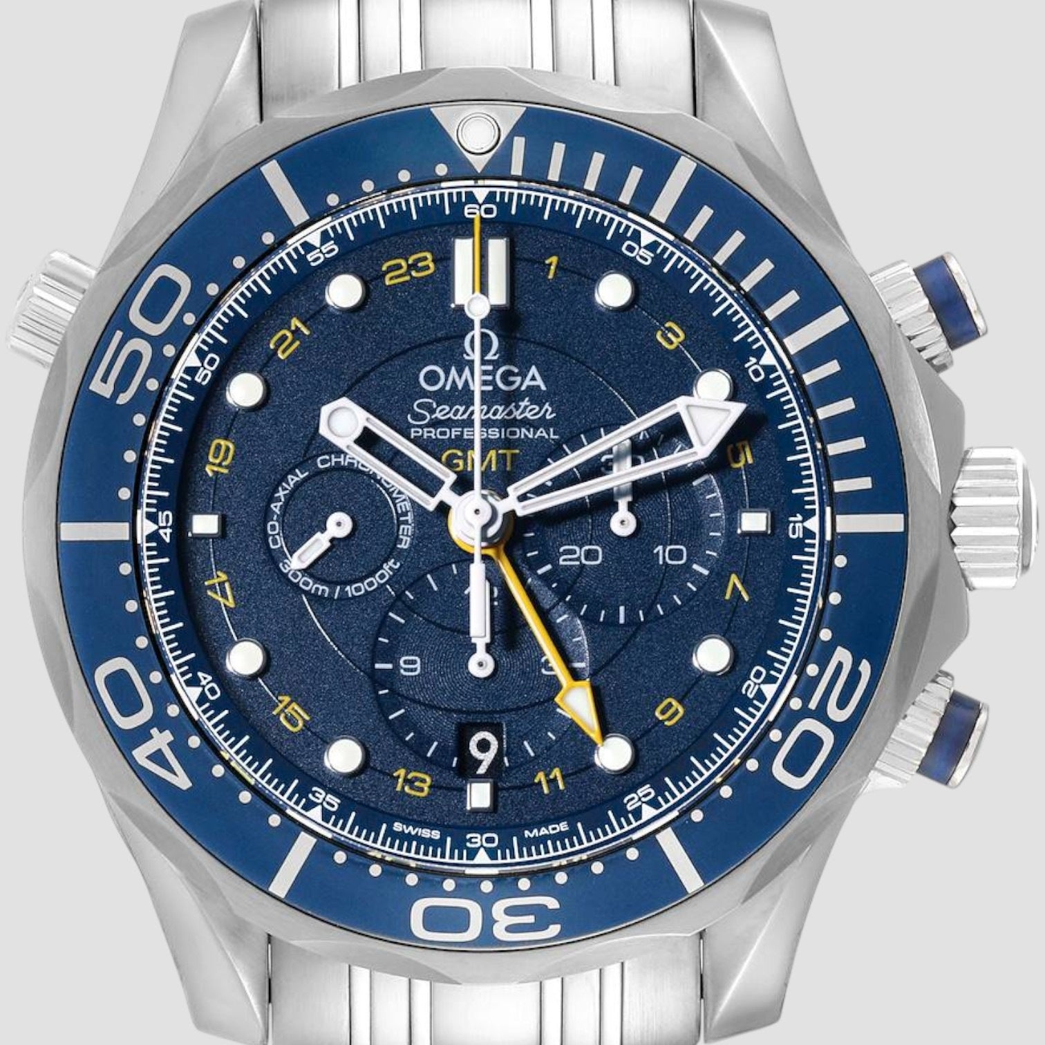 Seamaster 300 GMT Steel Mens Watch