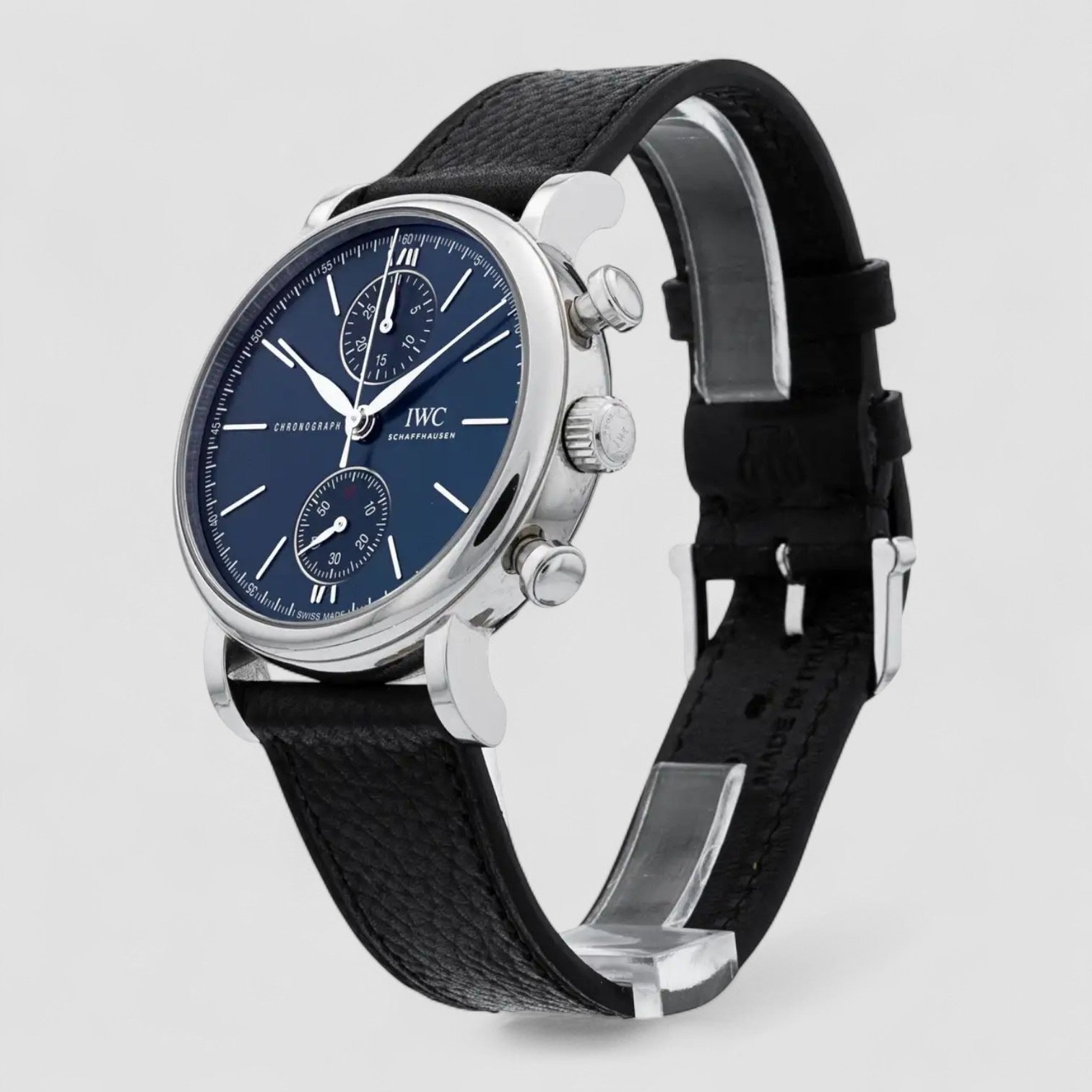 Portofino Chronograph Automatic 'LAUREUS SPORT FOR GOOD' Blue Dial Men's Watch