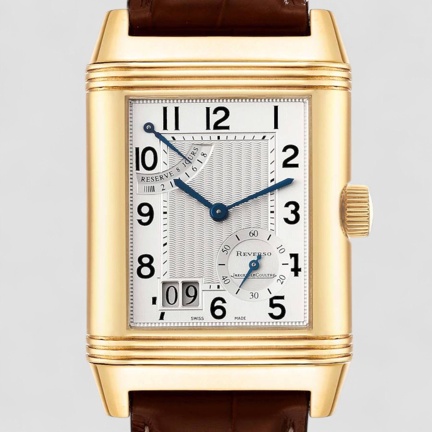 Reverso Grande Date Power Reserve 18K Yellow Gold Manual Wind