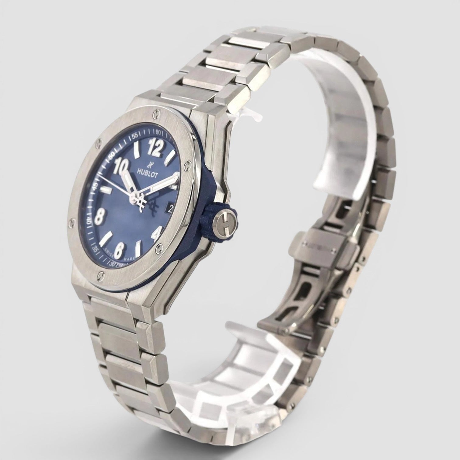 Big Bang Integrated Time Only Blue
