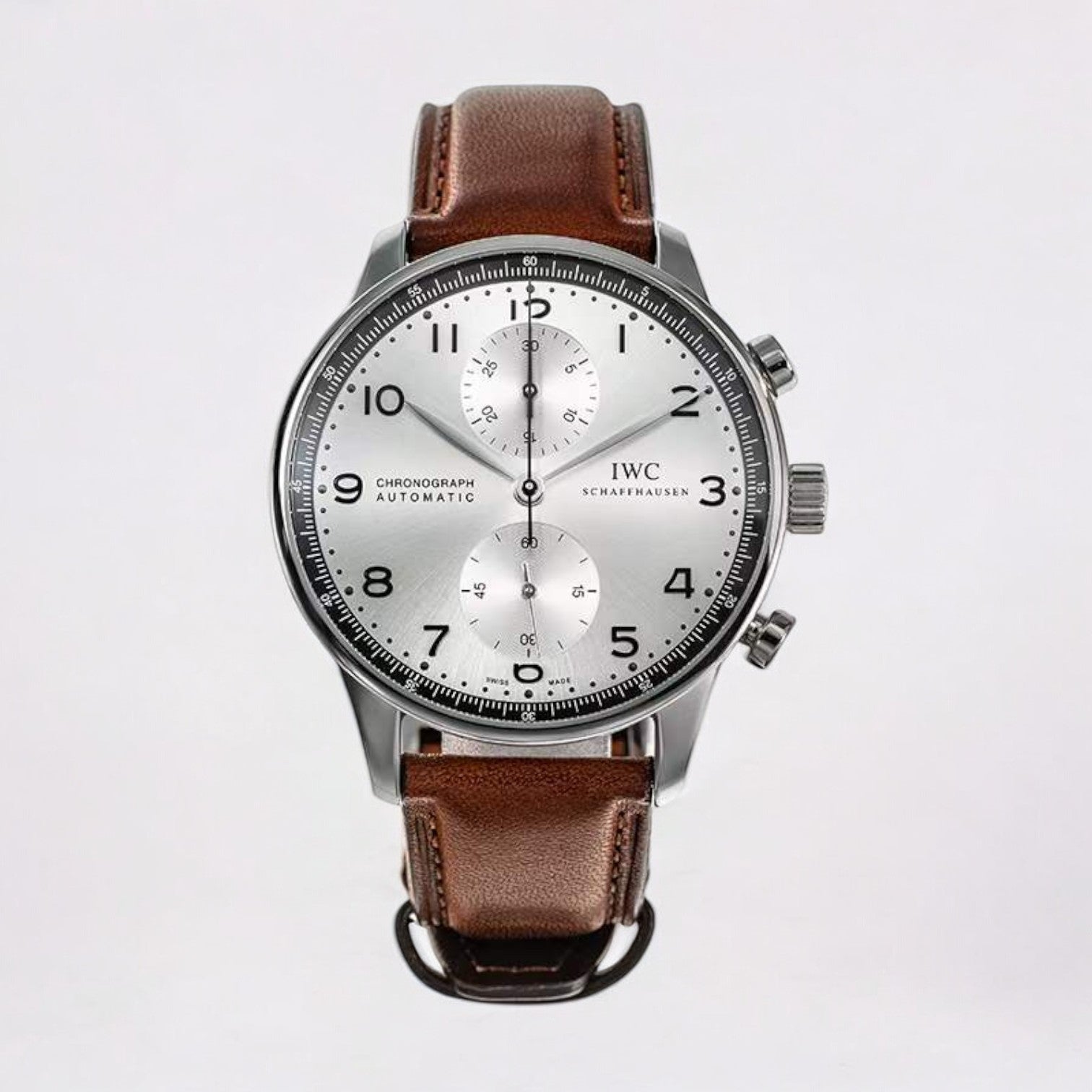 Portuguese Chronograph Limited "Zurich Boutique" SS Silver Dial