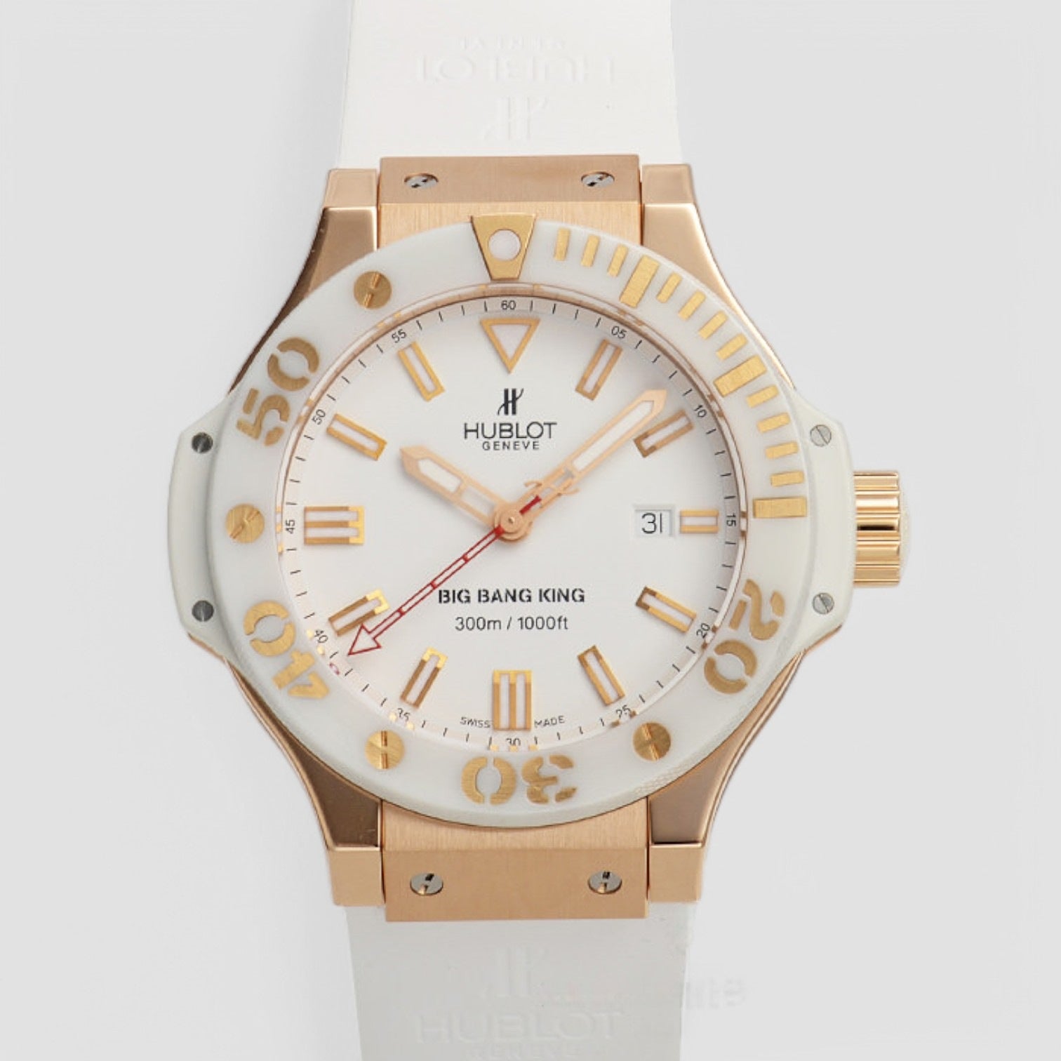 Big Bang King Gold Ceramic Men's Watch
