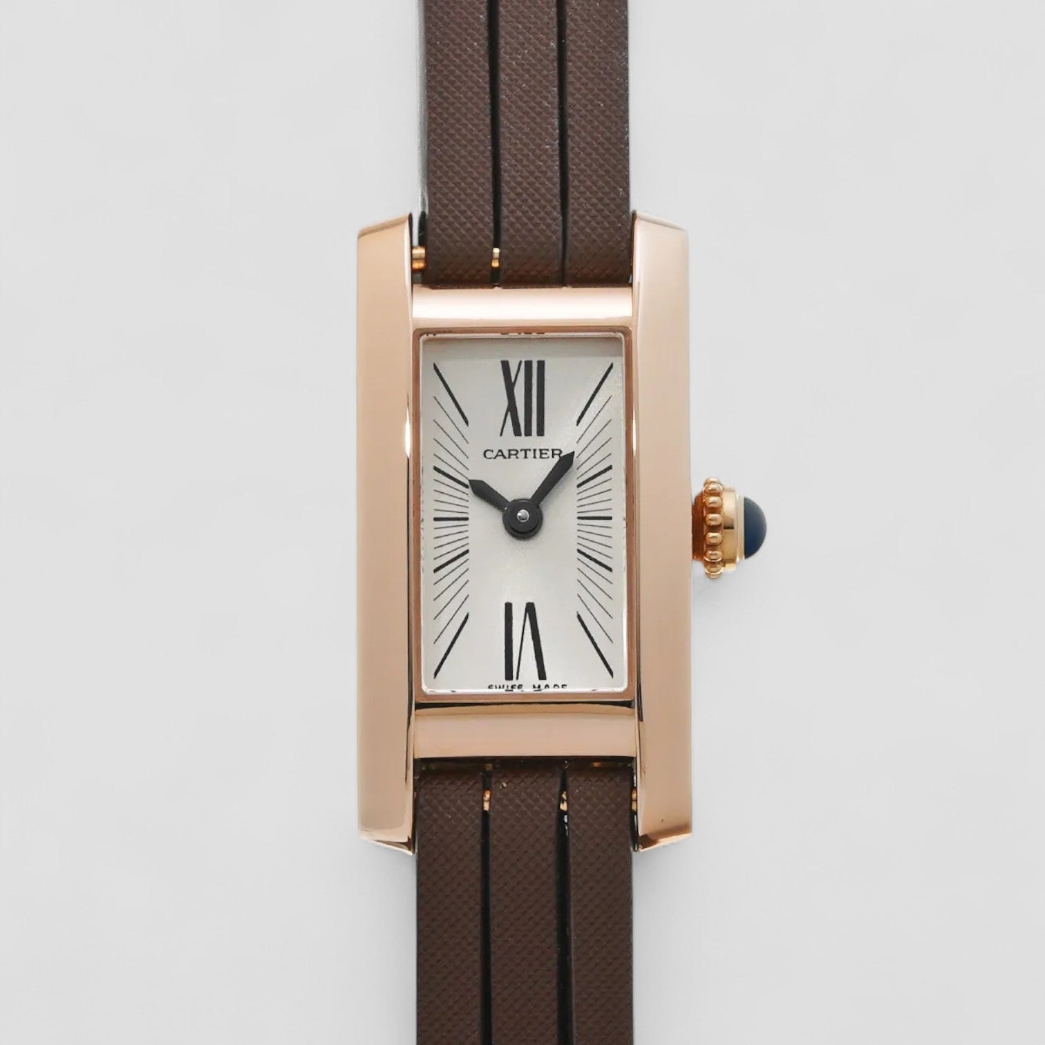 Tank 18ct Gold Quartz Women's Watch