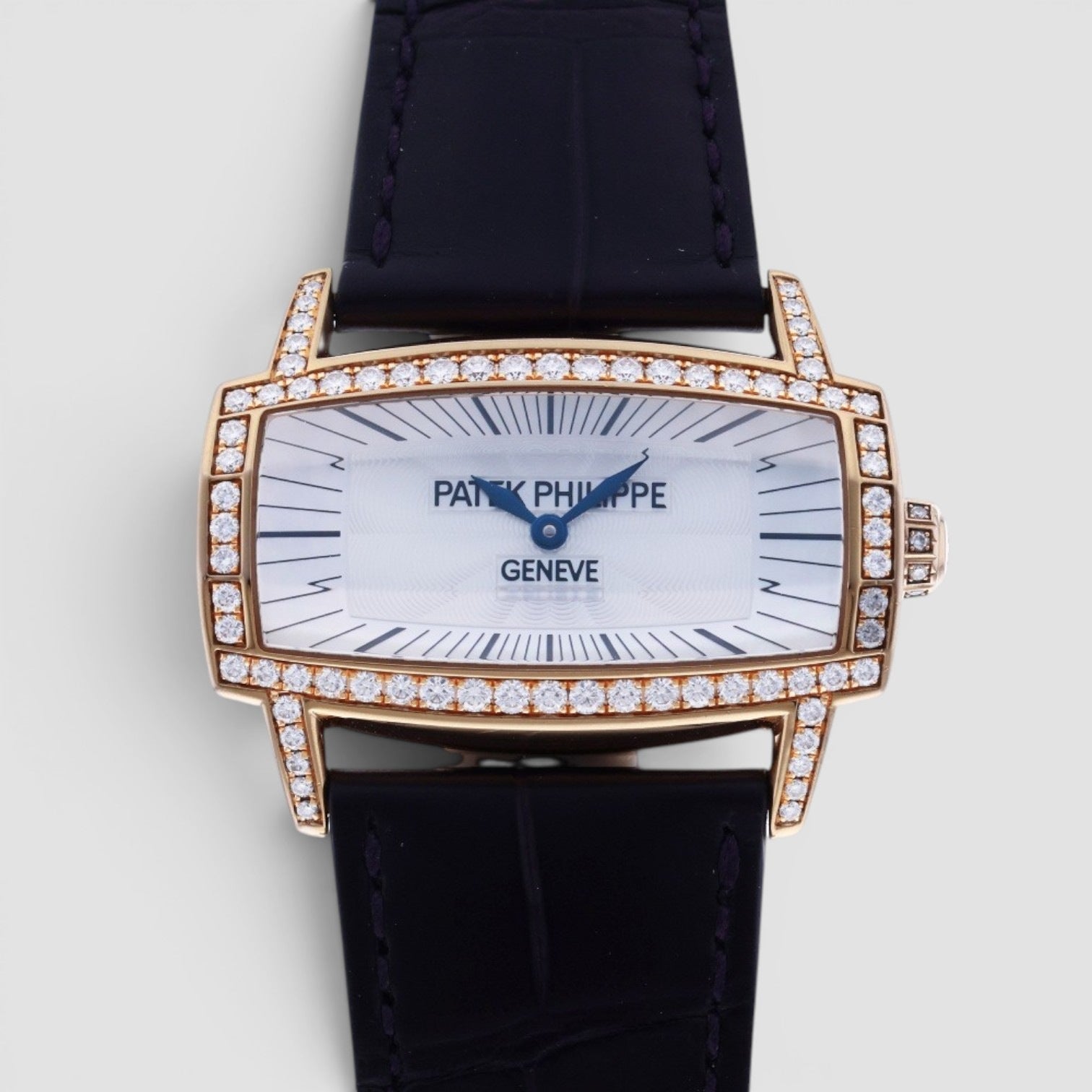 Gondolo Gemma 37×22.5mm Rose Gold Diamond Dial
