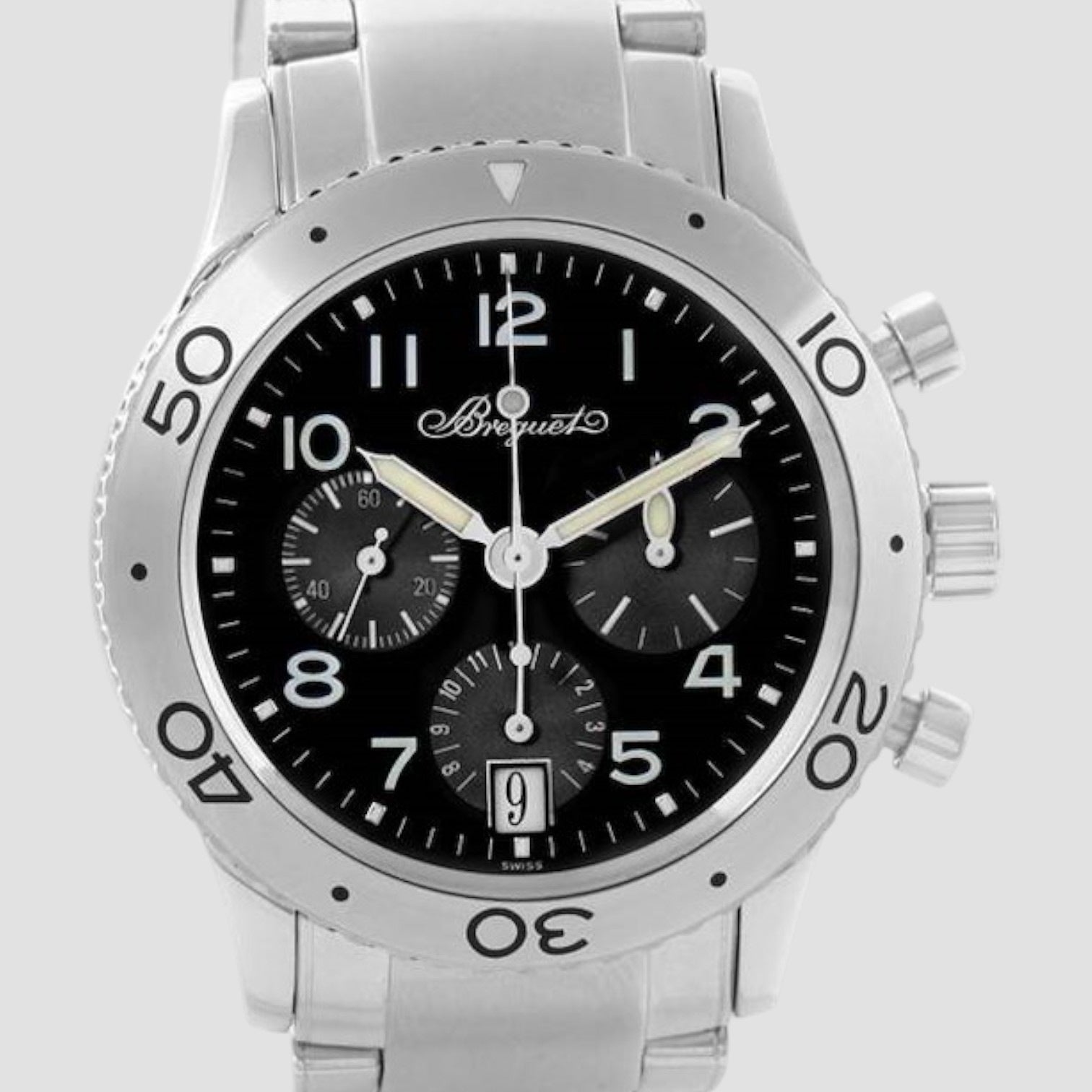 Transatlantique Type XX Flyback Watch