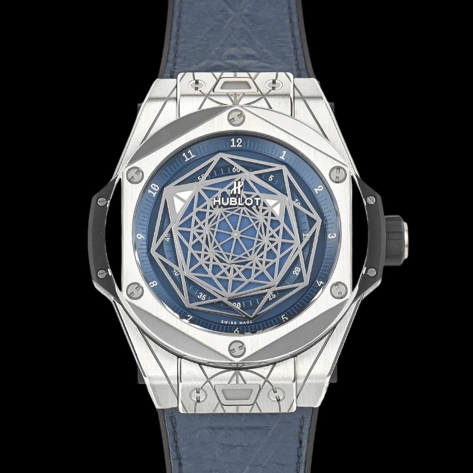 Big Bang Sang Bleu Automatic Blue Dial Men's Limited Edition Watch