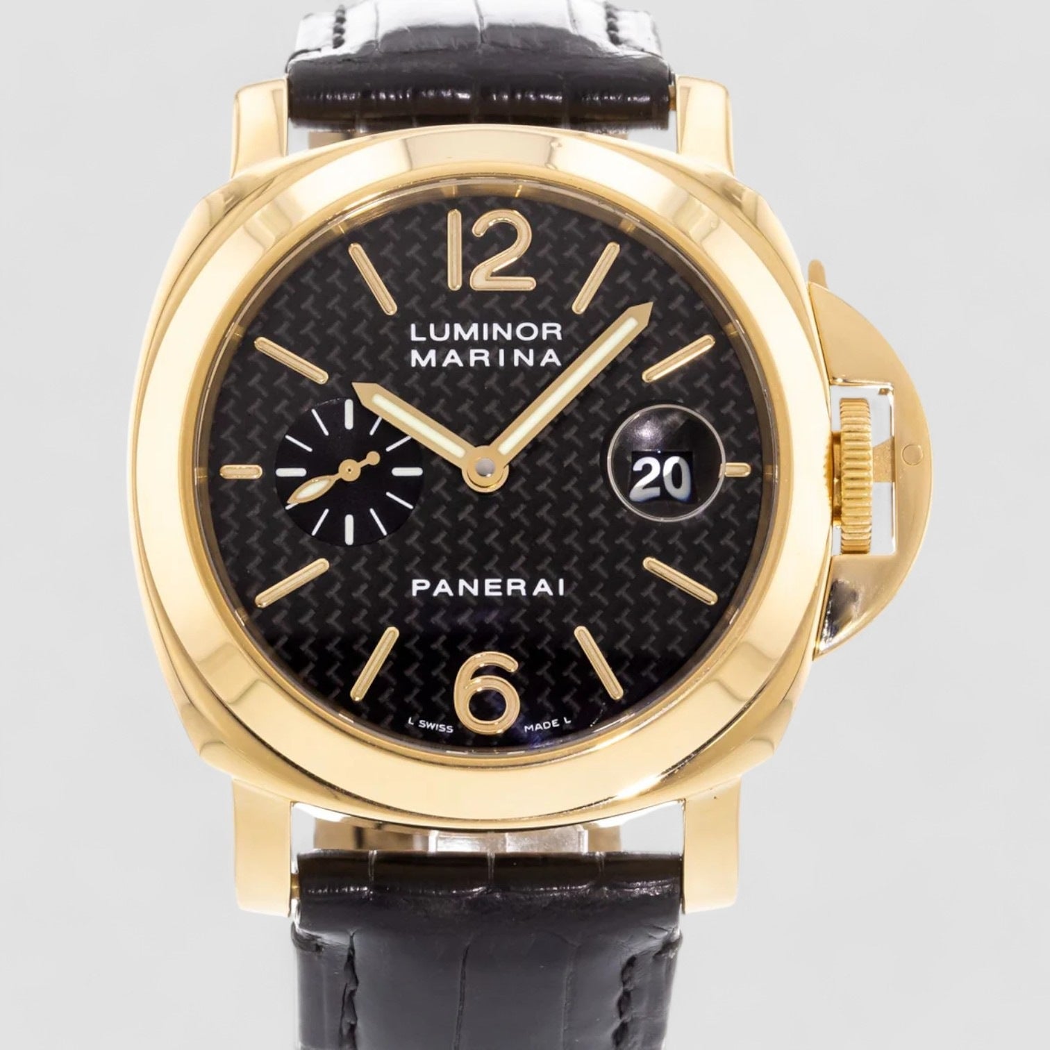 Luminor Marina 18K Yellow Gold / Carbon Fiber Dial 44MM