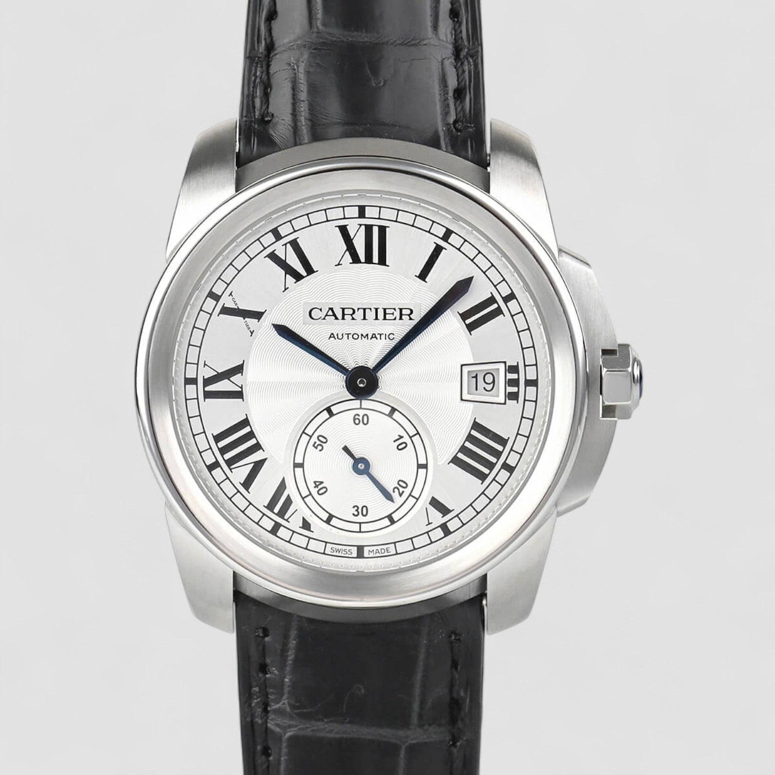 Calibre de Cartier Silver Dial Men's Watch
