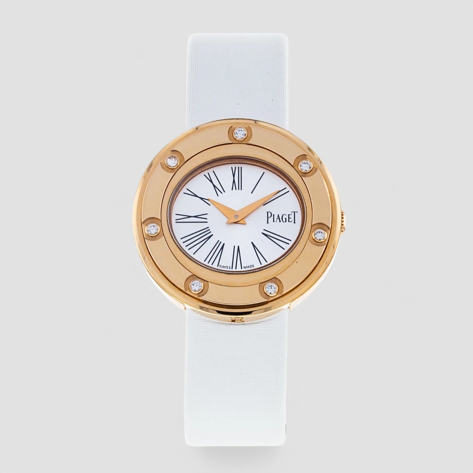 Possession Silver Dial 18 Carat Rose Gold Ladies Watch