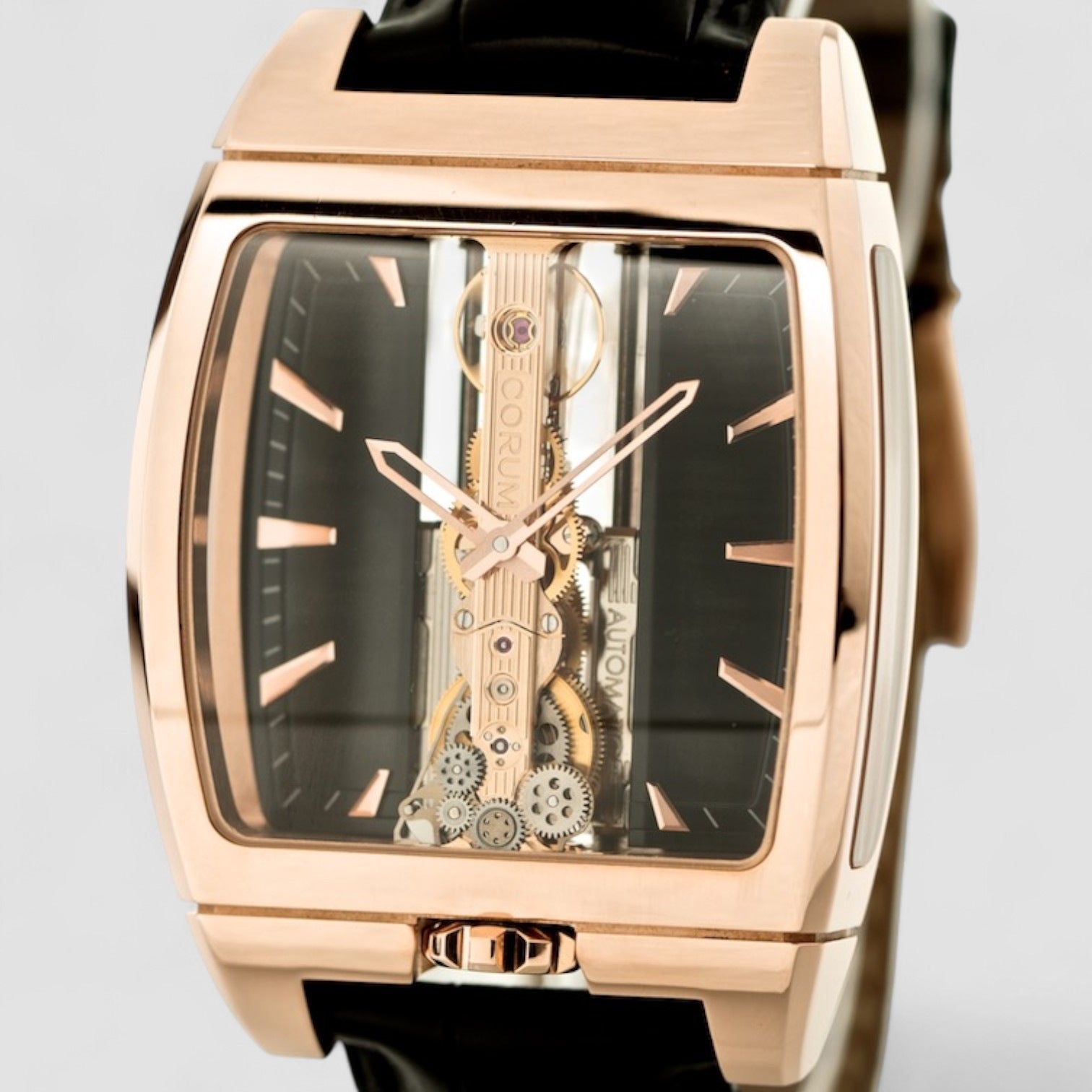 Golden Bridge Automatic 18K Rose Gold