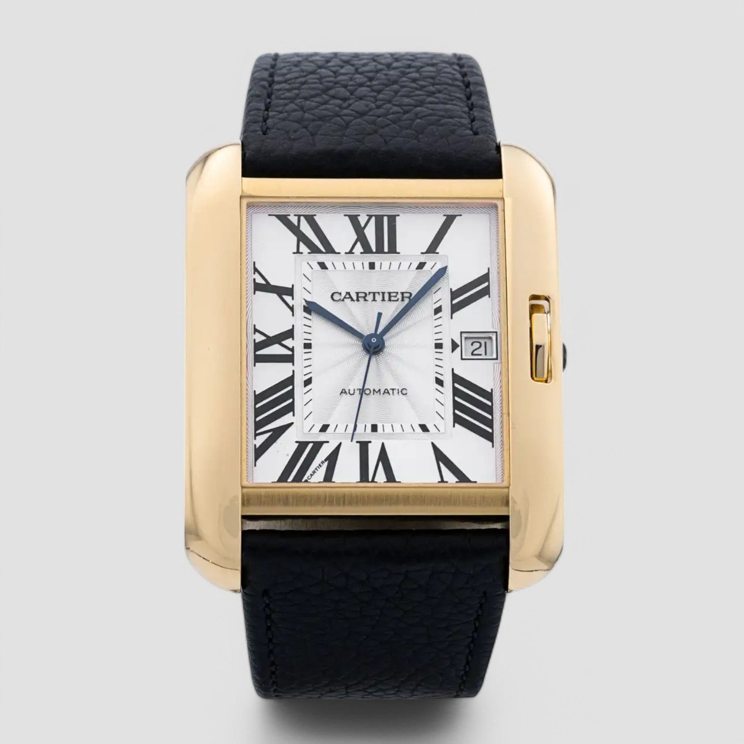 Tank Anglaise Large 18K Yellow Gold Automatic