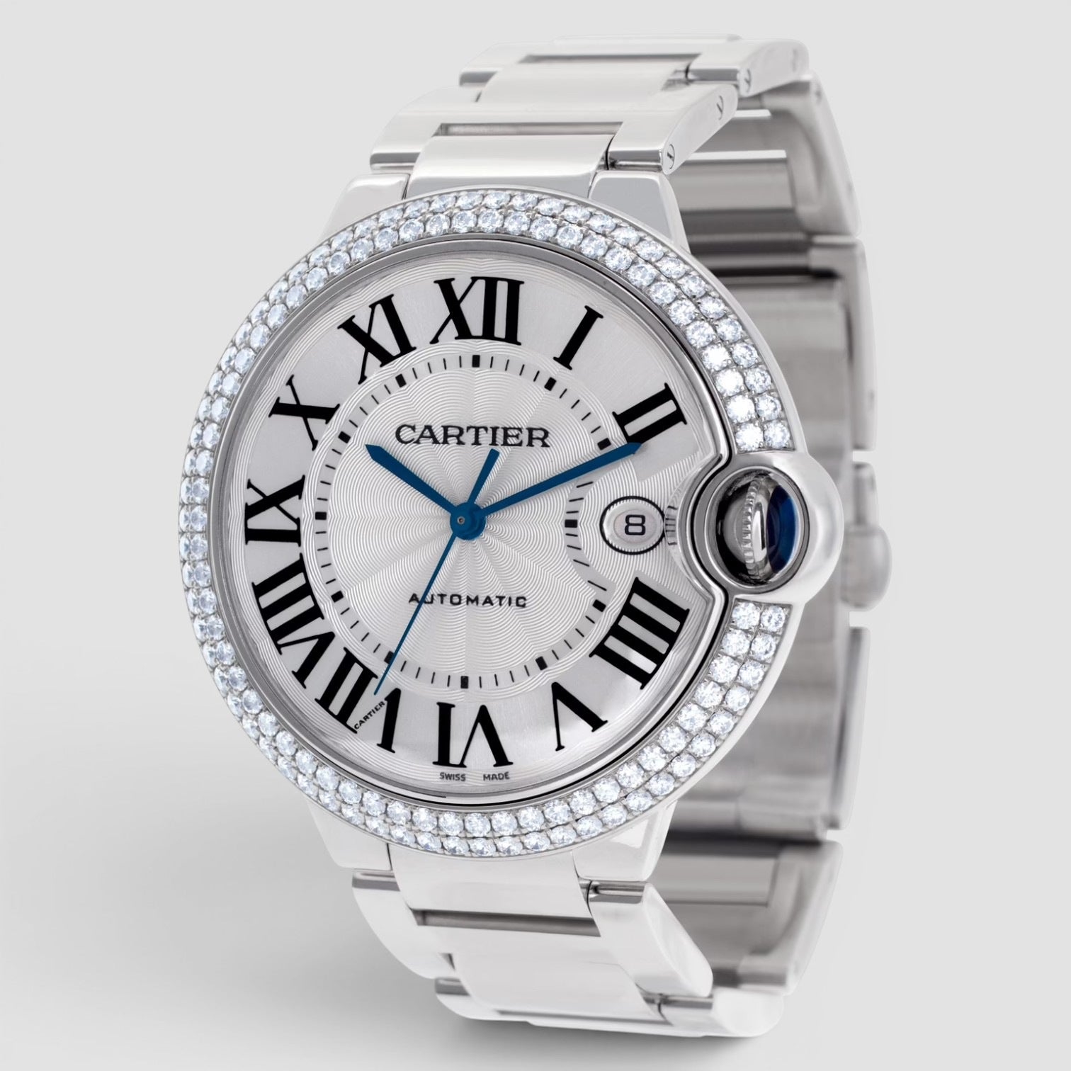 Ballon Bleu Diamond Bezel 18k 42mm