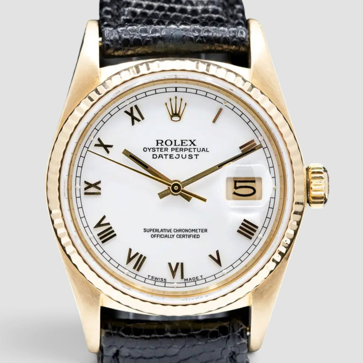 Datejust 36 White Roman Numeral Dial