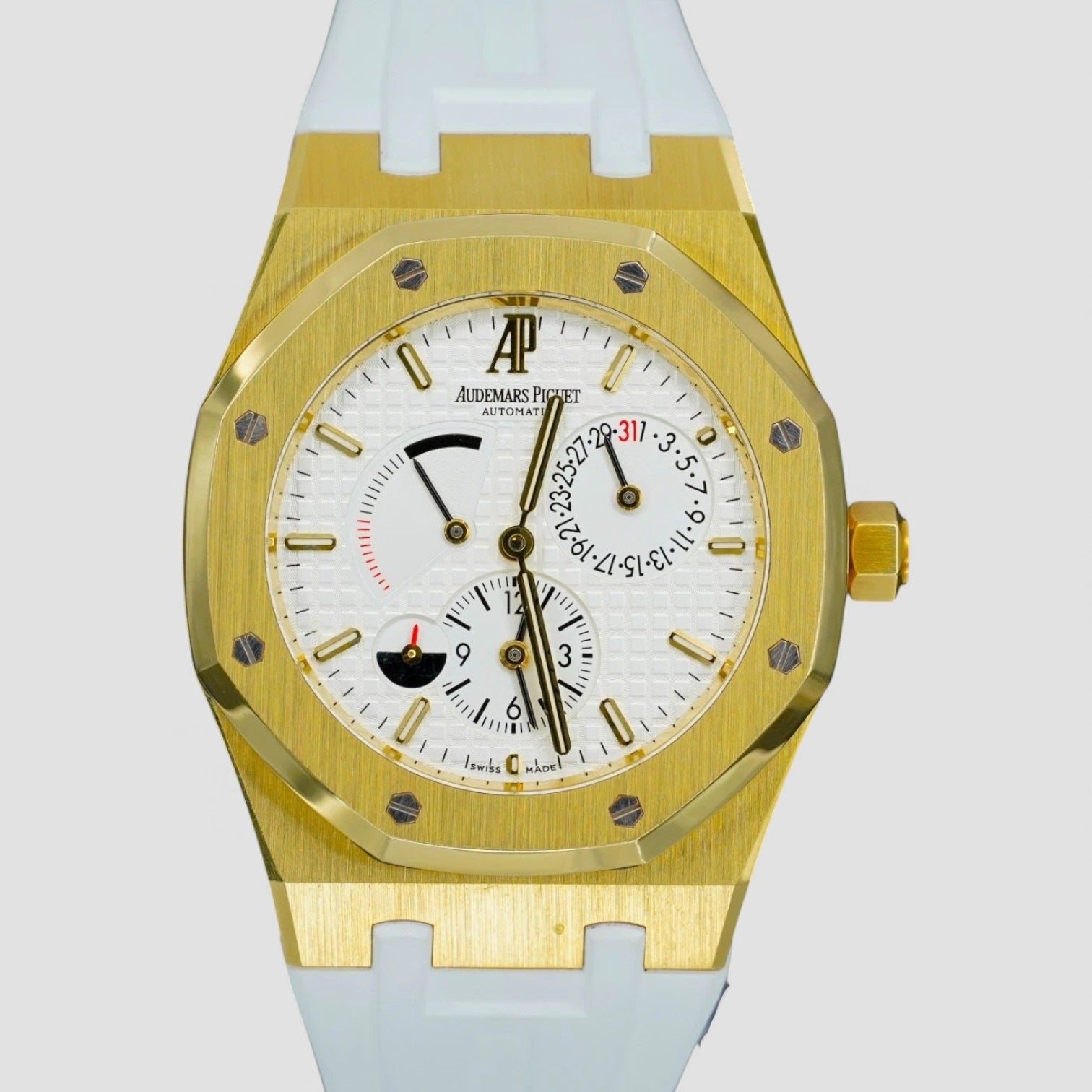 Oak Dual Time 39mm YELLOW GOLD