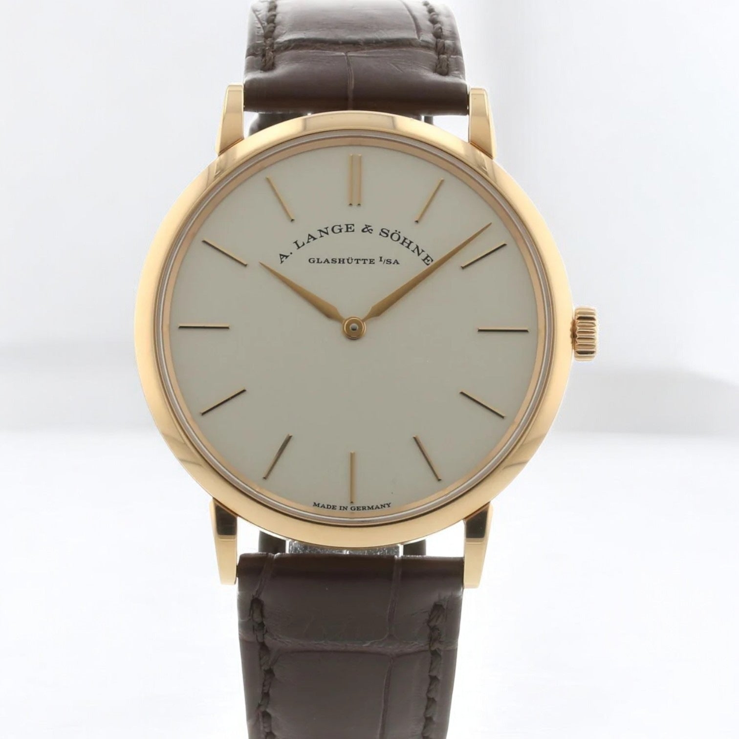 Saxonia Thin 37mm Manual Wind 18K Rose Gold