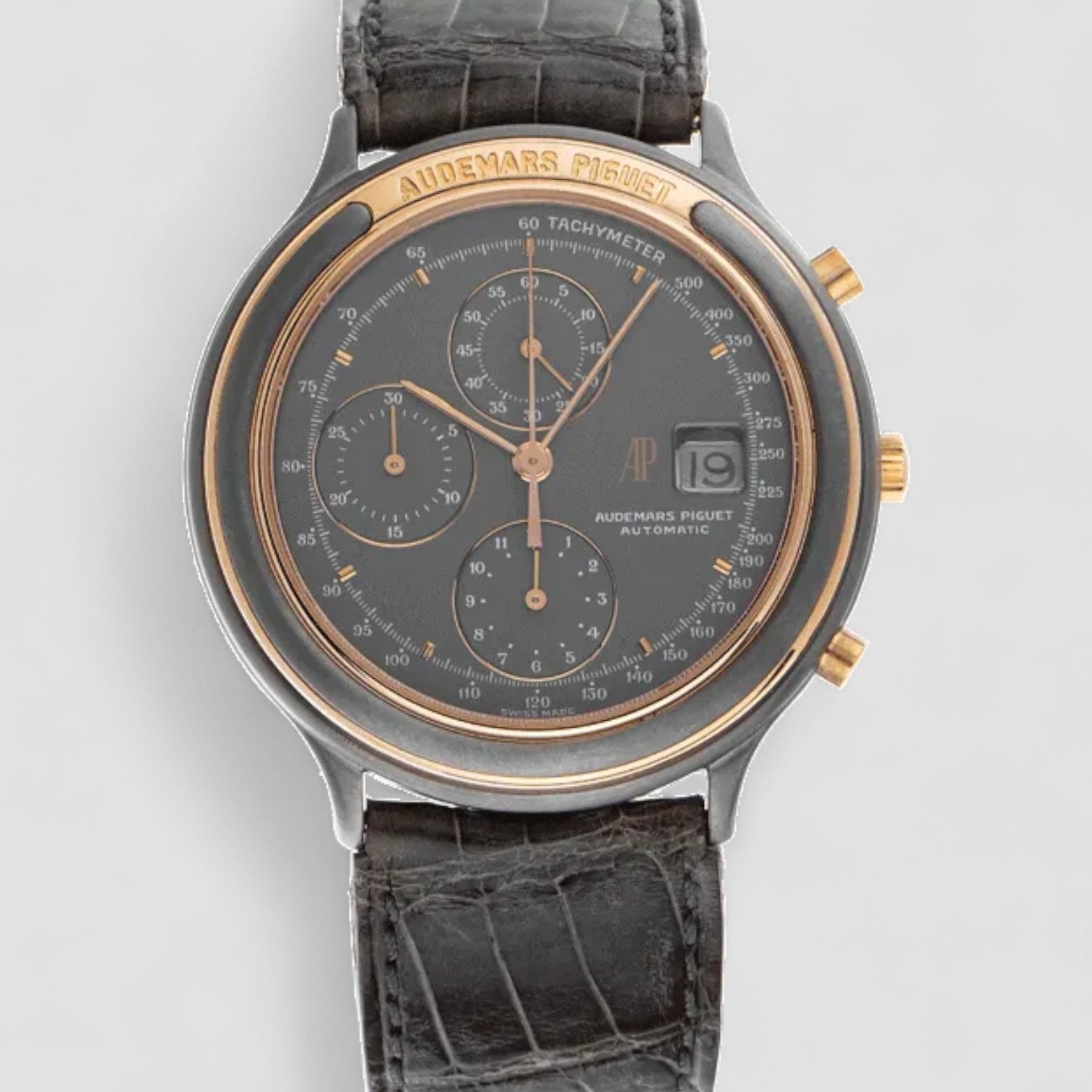 Huitieme Tantalum 18kt Rose Gold Automatic Chronograph 40mm