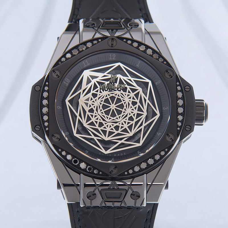 Big Bang Sang Bleu All Black Pave