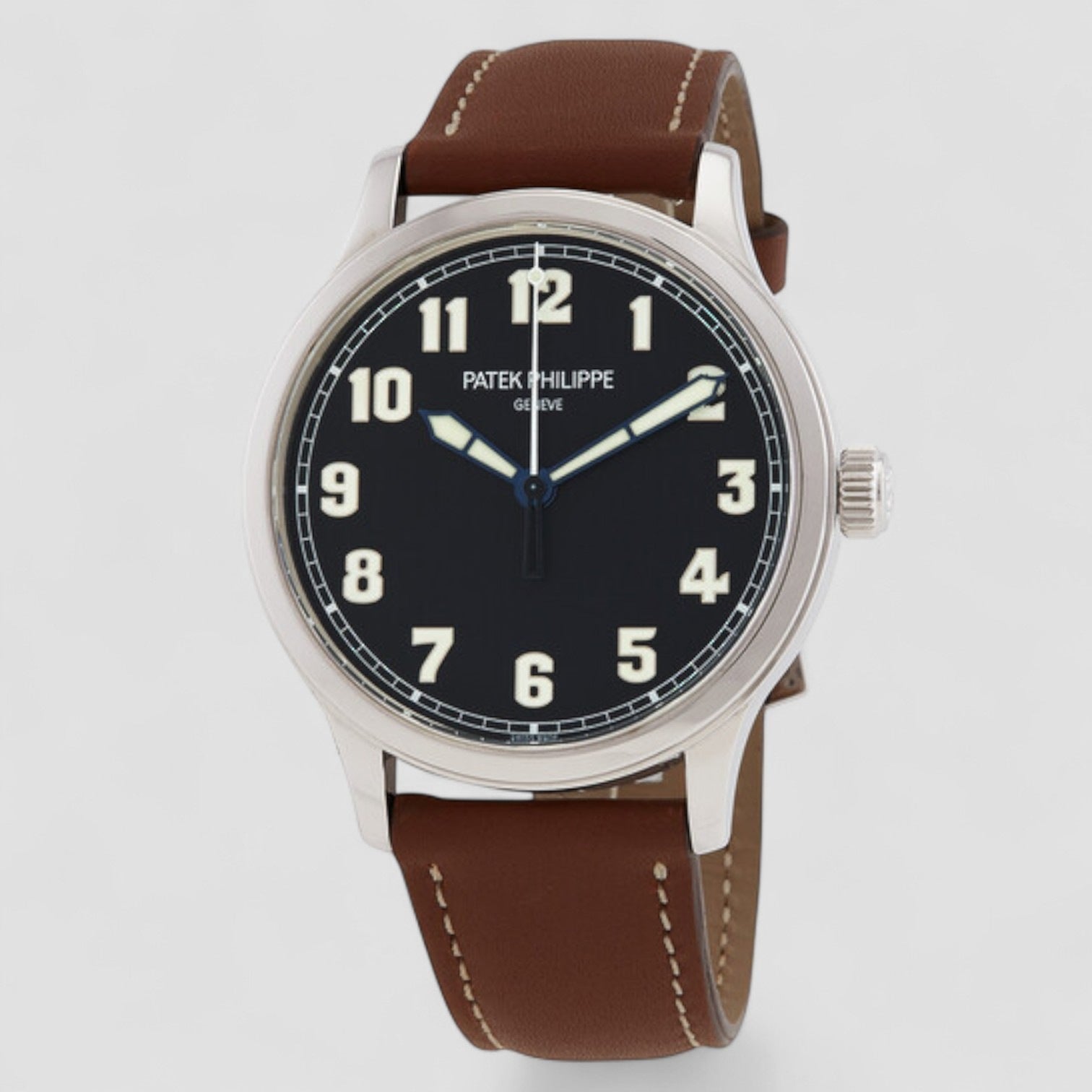 Pilot Calatrava Steel "New York" SS Blue Dial LIMITED