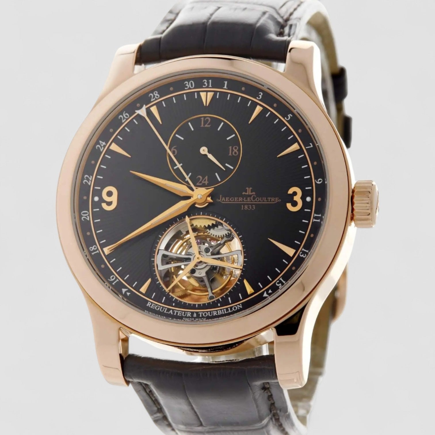 Master Grand Tourbillon 18K Rose Gold / Brown Dial