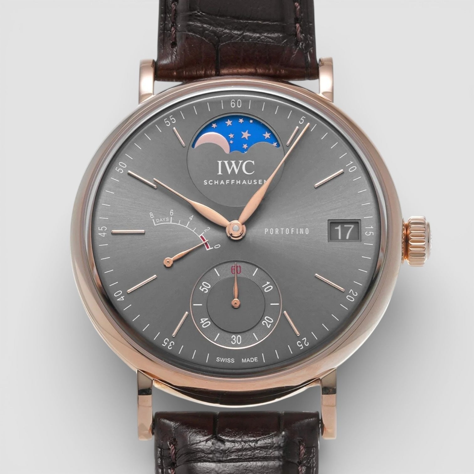 Portofino Hand-wound Moon Phase