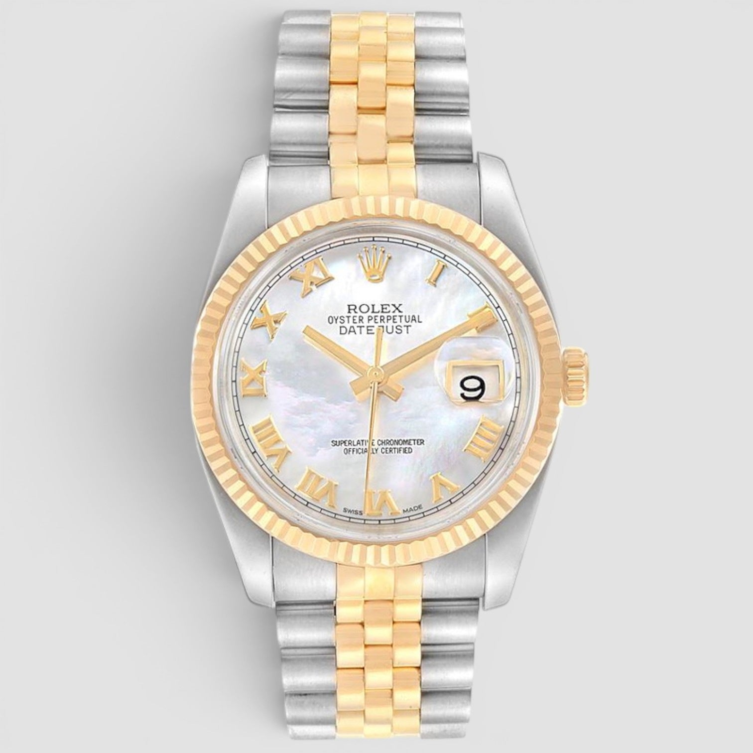 Datejust 36 MOP roman Dial - Jubilee bracelet
