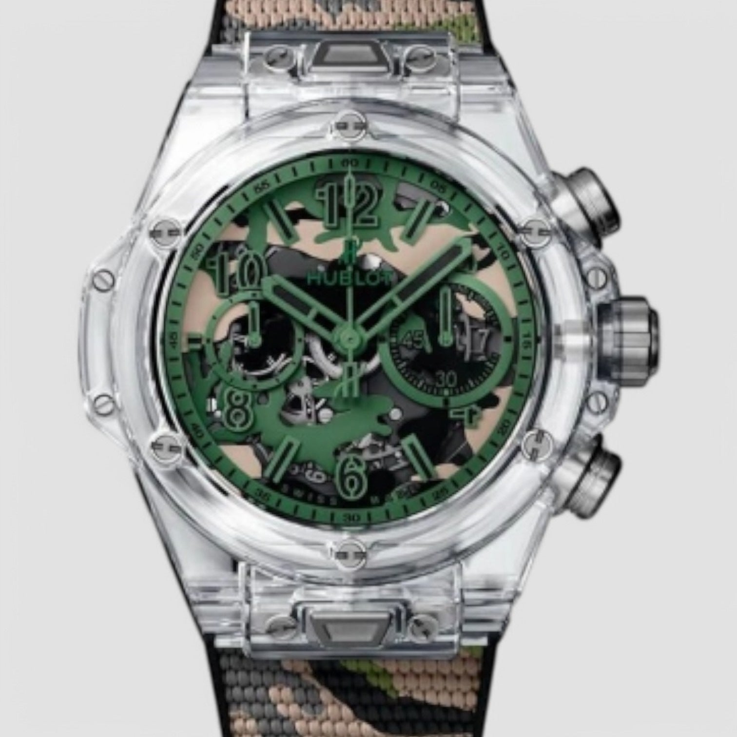 Big Bang 45mm Sapphire Camouflage Japan Limited